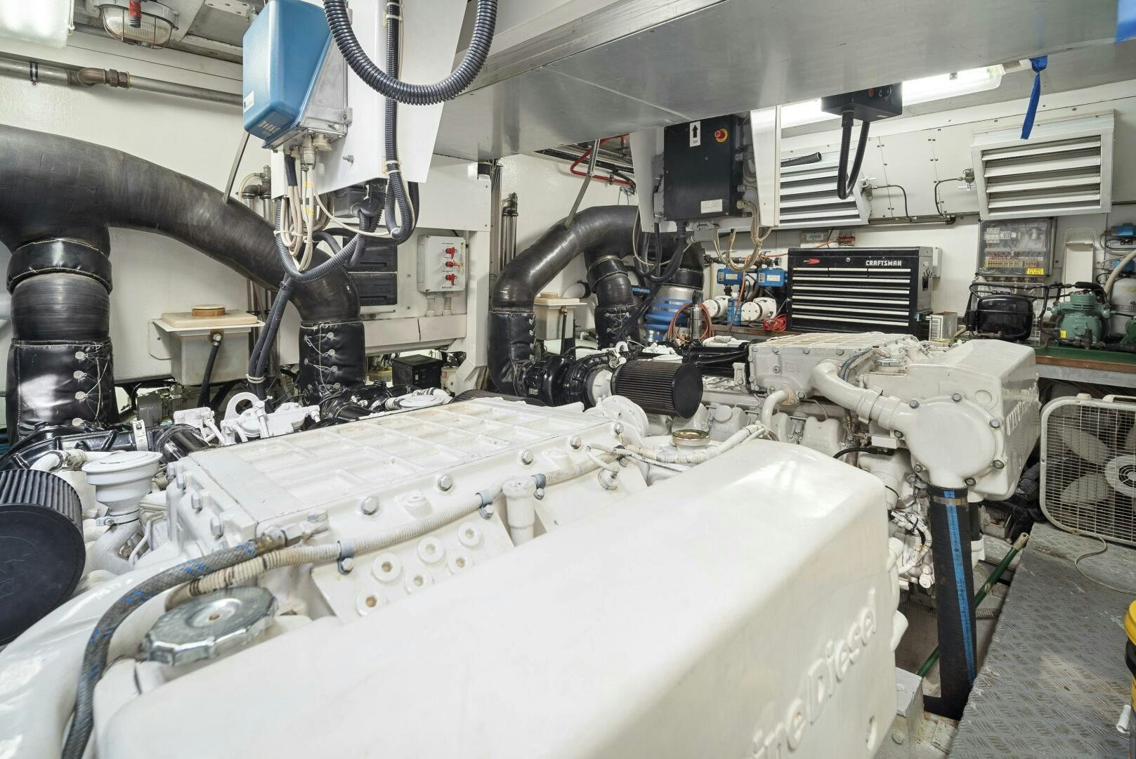 a factory with machinery aboard NONE Yacht for Sale