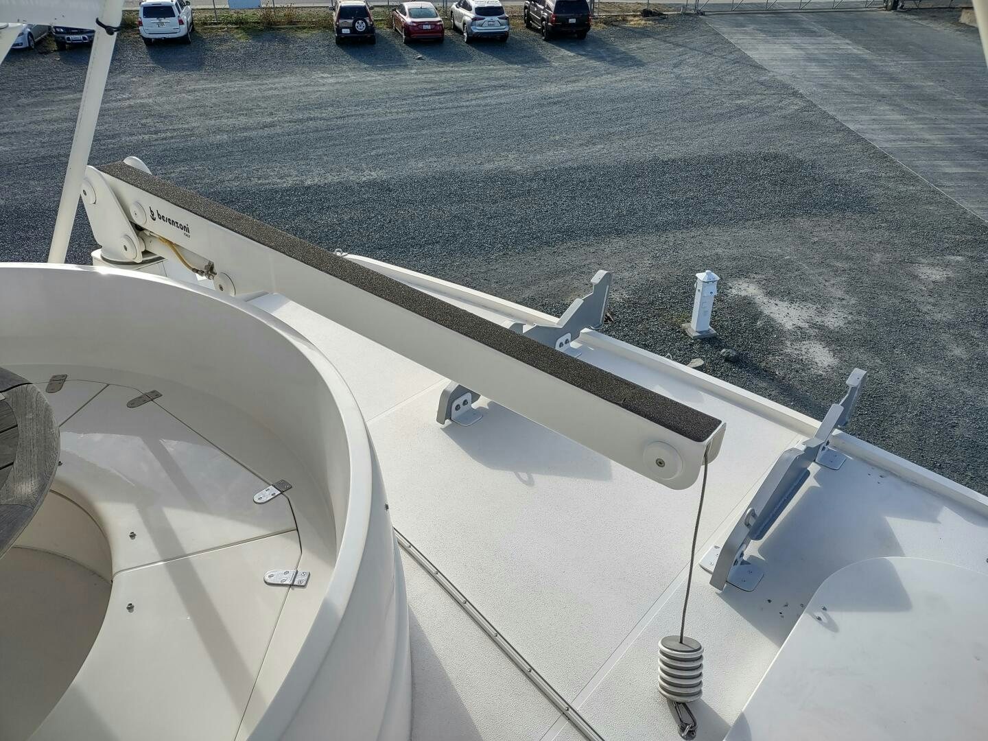 the front of a plane aboard F66 Yacht for Sale