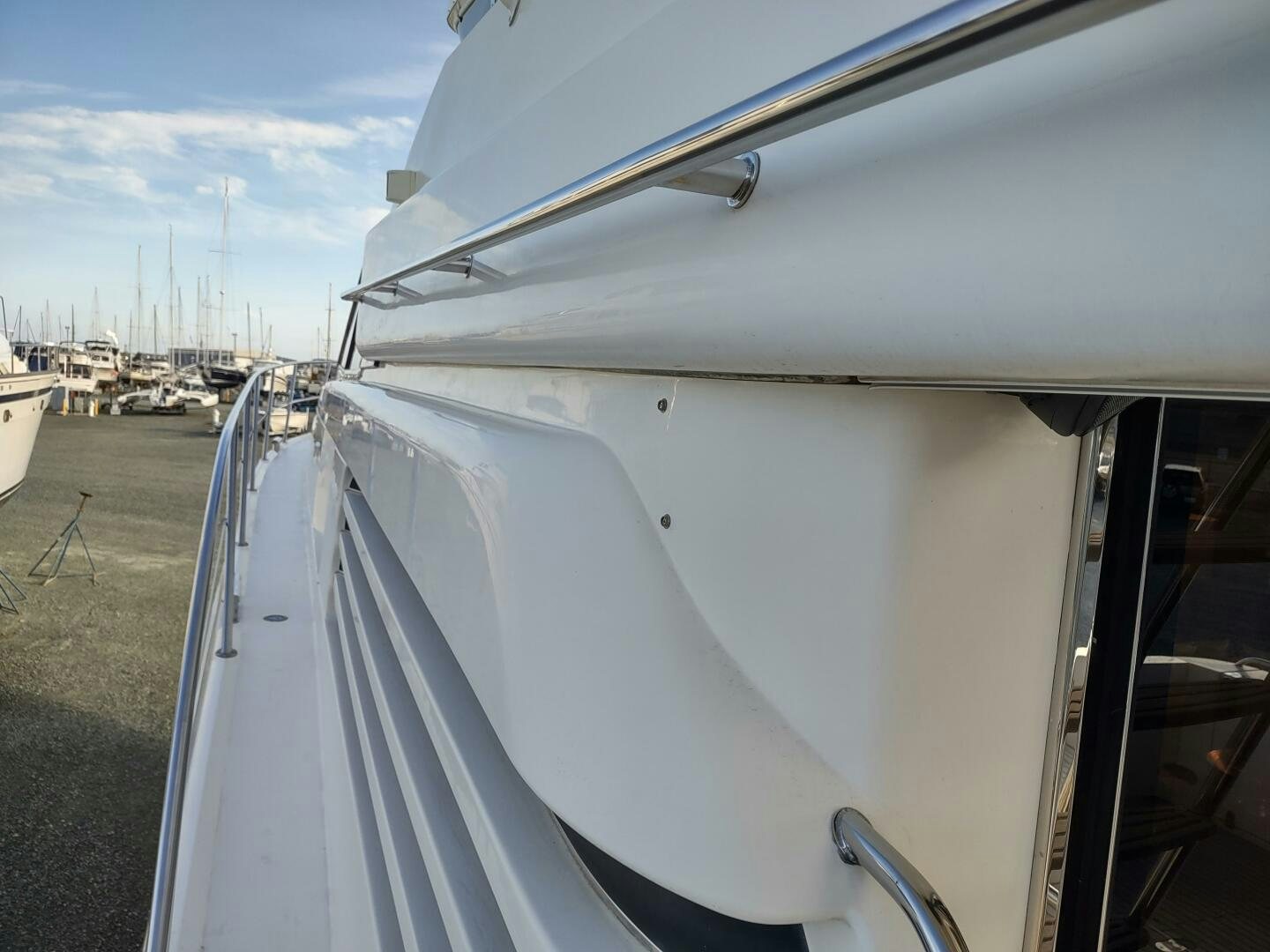 a close-up of a boat aboard F66 Yacht for Sale