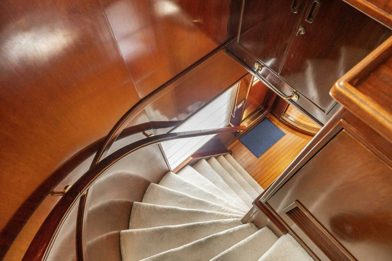 a machine on the counter aboard BLUEMAR II Yacht for Sale