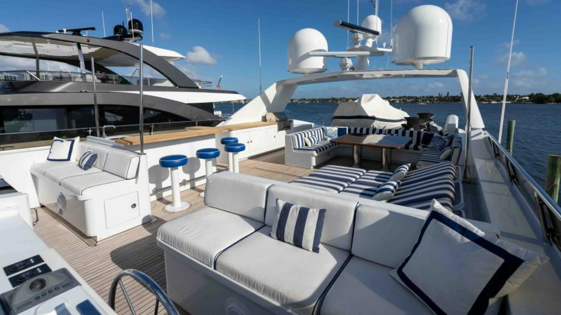 a boat on the water aboard ODIN Yacht for Sale