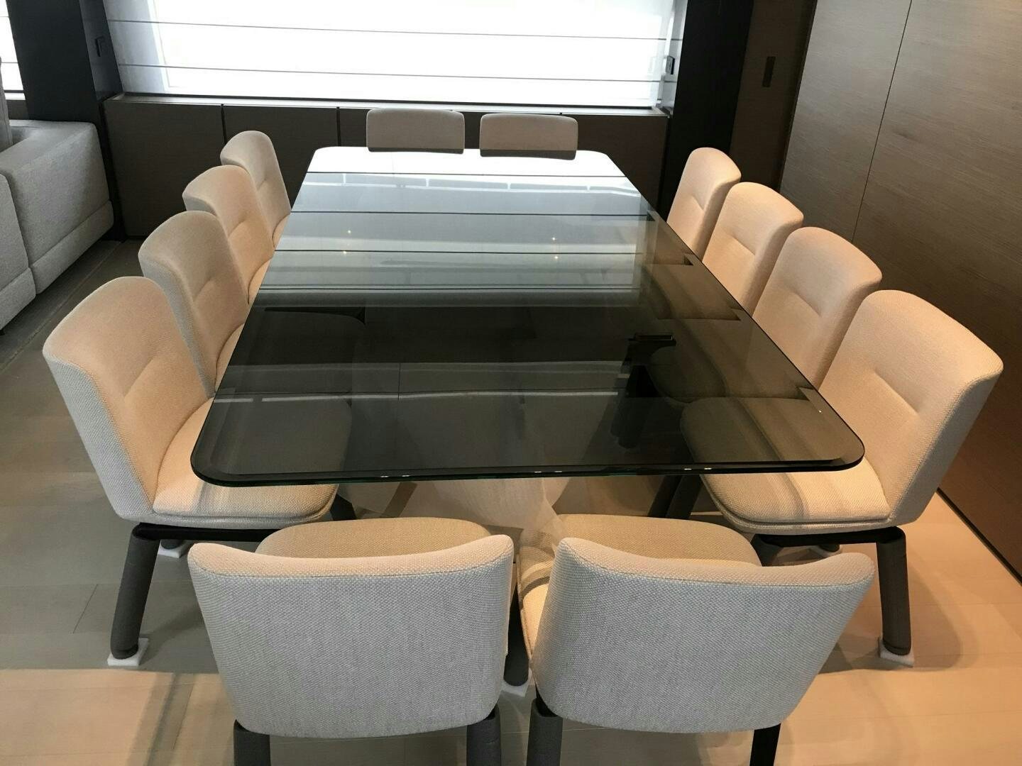 a table with chairs around it aboard MARIA THERESA Yacht for Sale