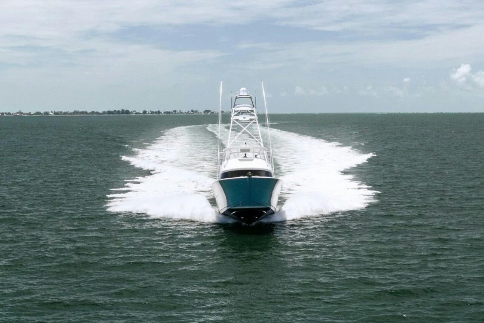 a boat on the water aboard WRAPPED UP Yacht for Sale