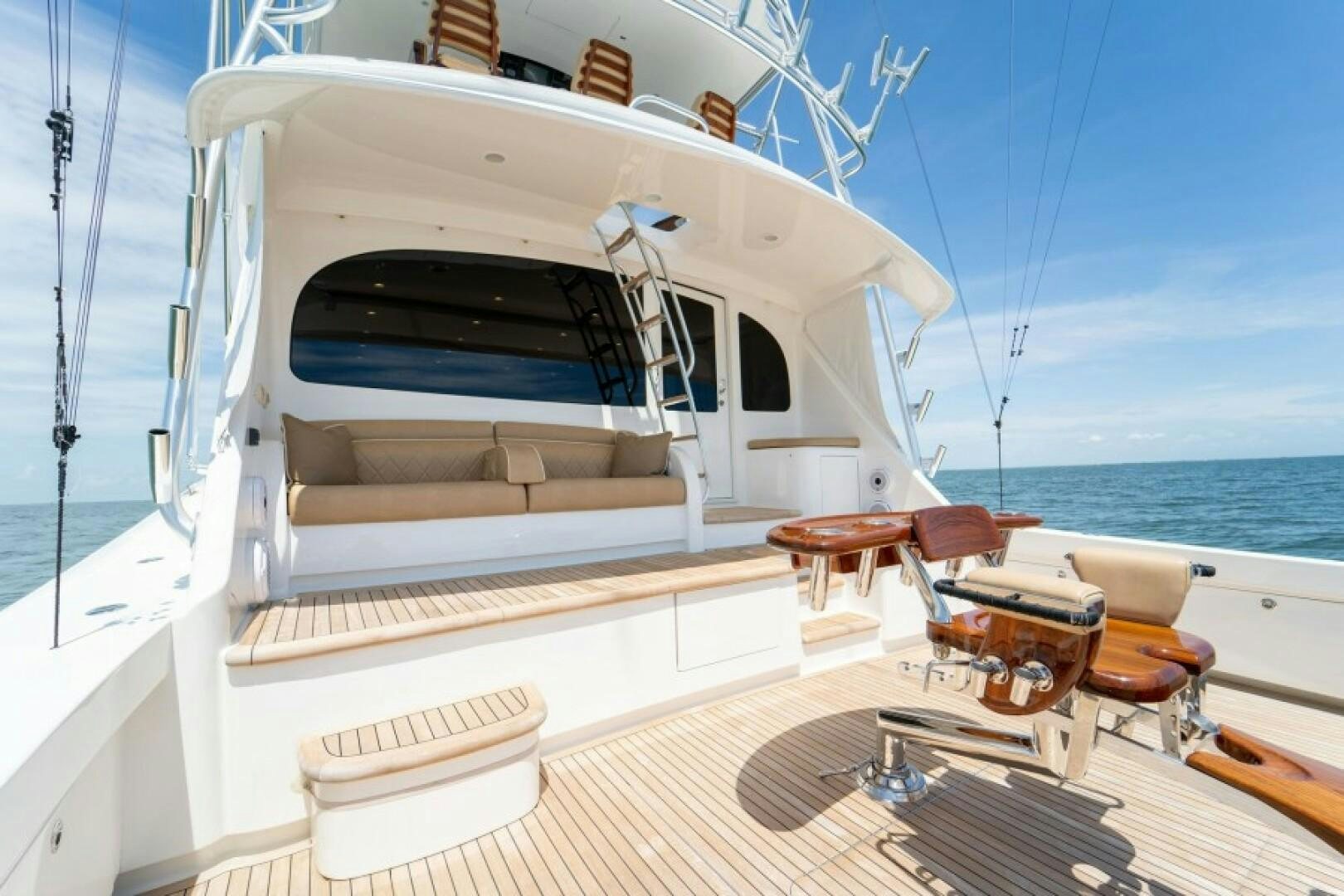 a boat on the water aboard WRAPPED UP Yacht for Sale