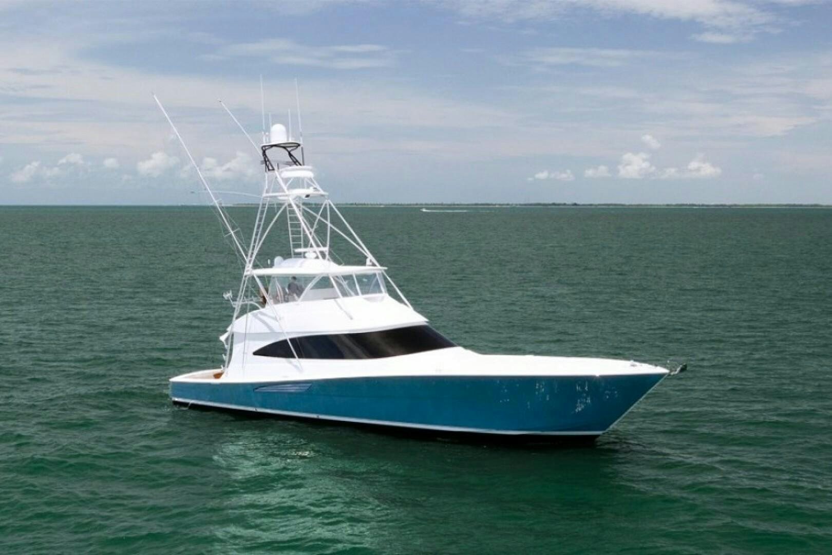 a boat in the water aboard WRAPPED UP Yacht for Sale