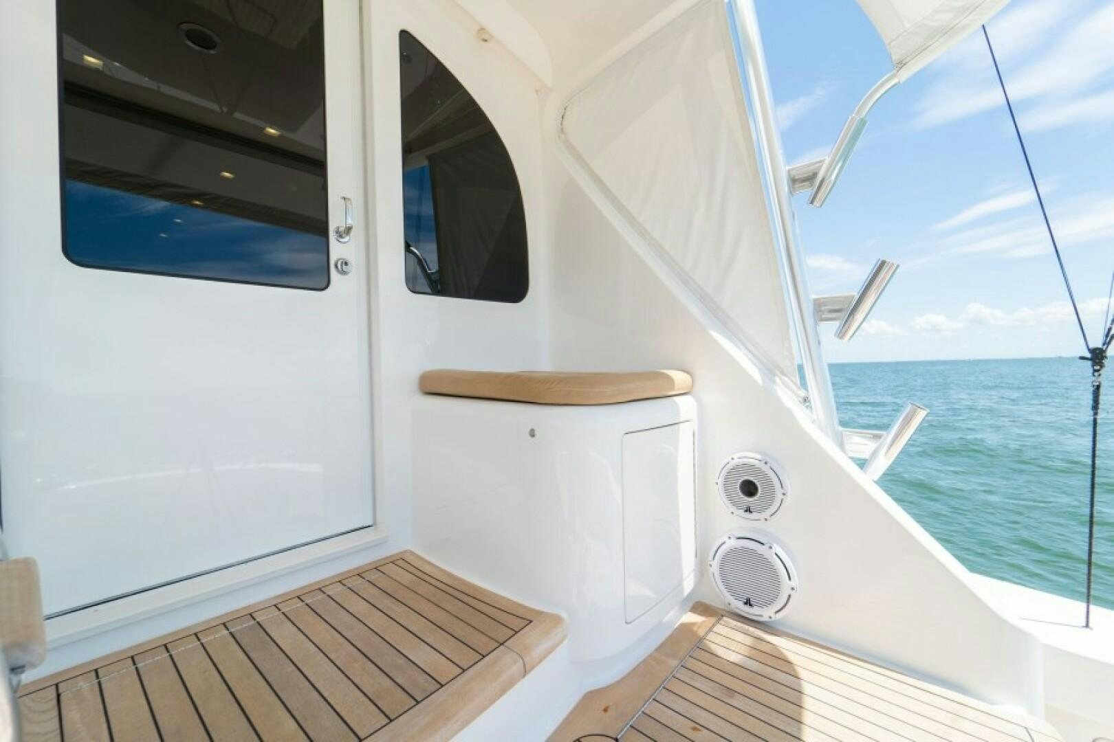 a boat on the water aboard WRAPPED UP Yacht for Sale