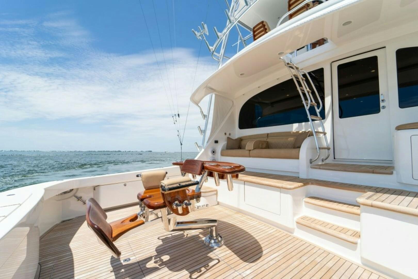 a boat on the water aboard WRAPPED UP Yacht for Sale