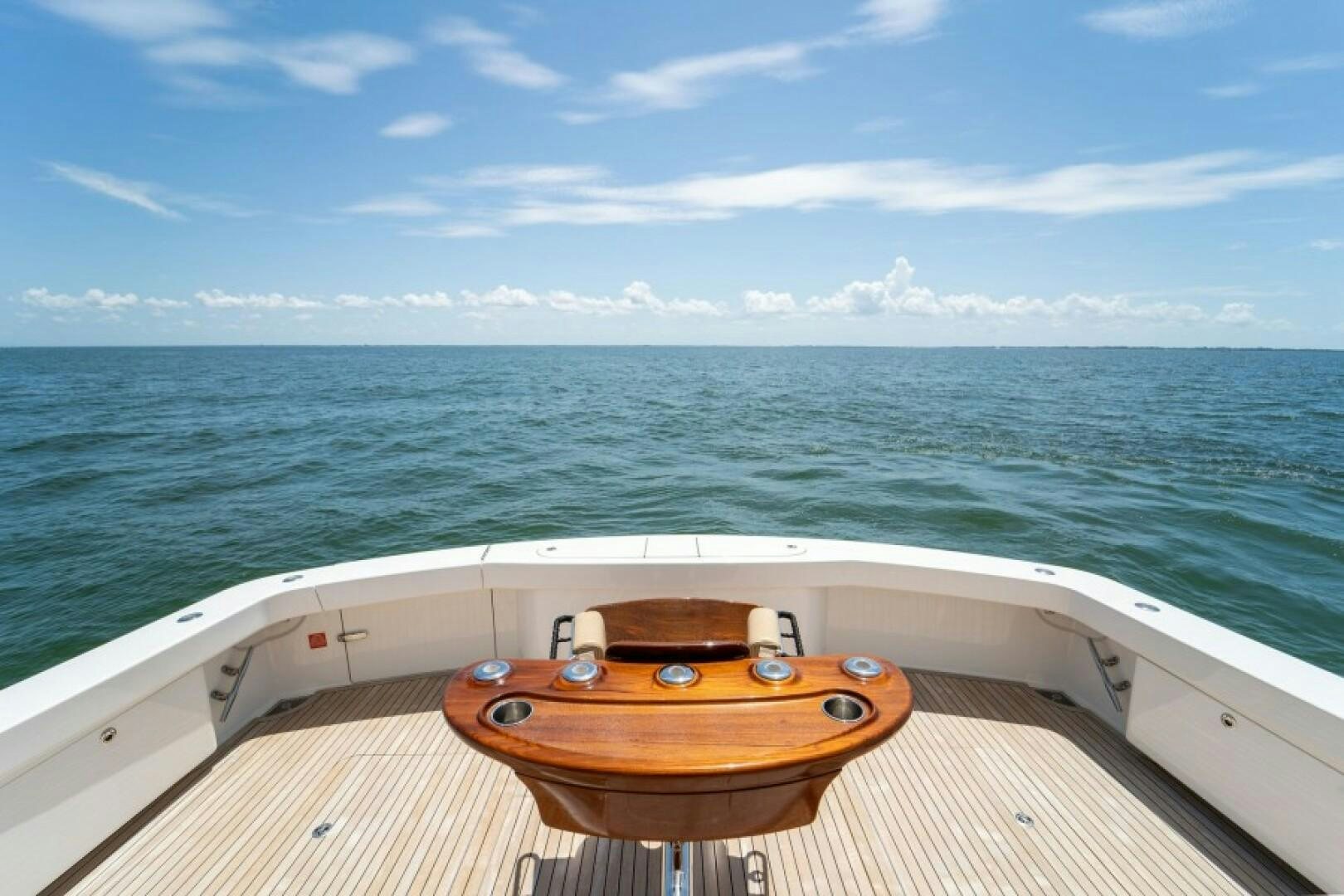 a boat on the water aboard WRAPPED UP Yacht for Sale