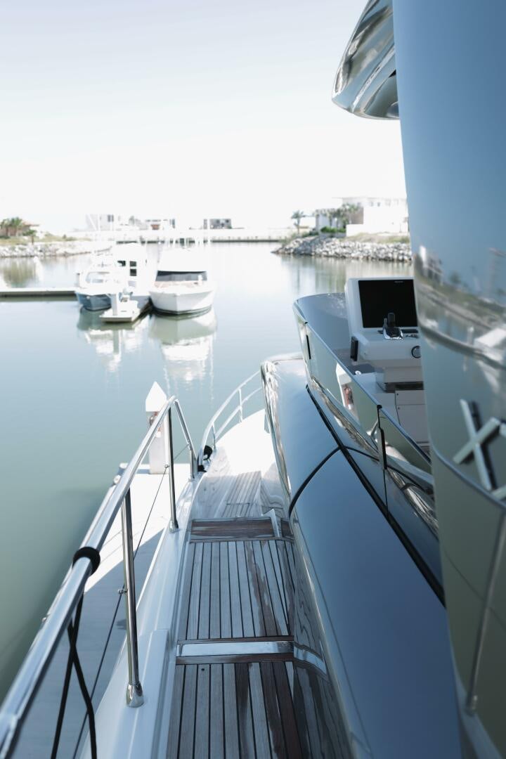 a boat on the water aboard IL DISFRUTE Yacht for Sale