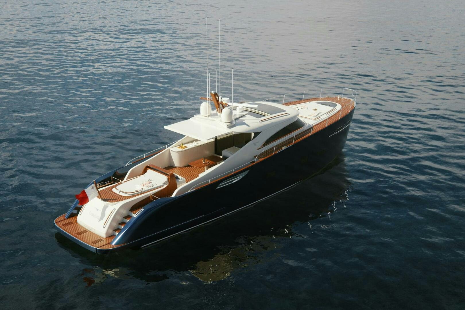 a boat in the water aboard CORMORANT Yacht for Sale