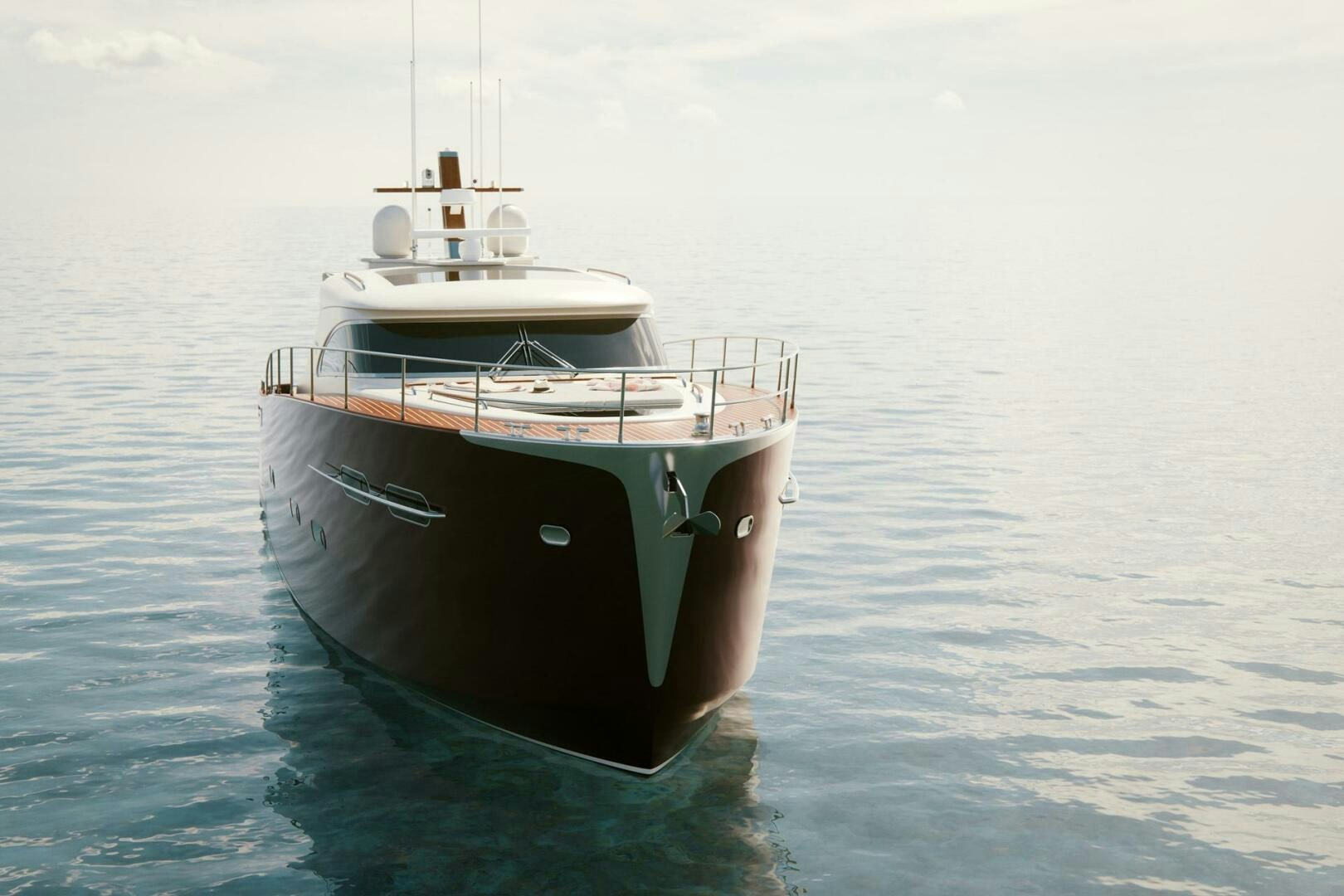 a boat in the water aboard CORMORANT Yacht for Sale