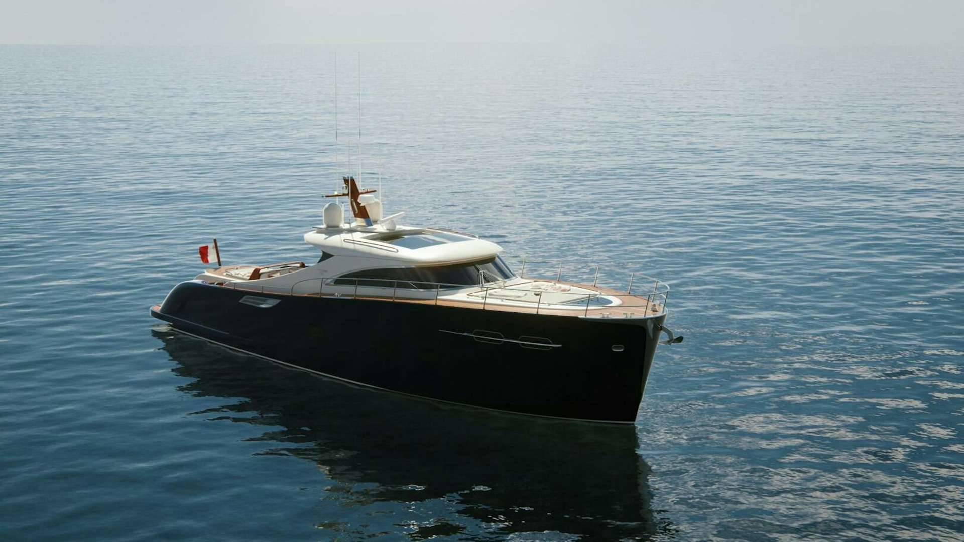 a boat in the water aboard CORMORANT Yacht for Sale