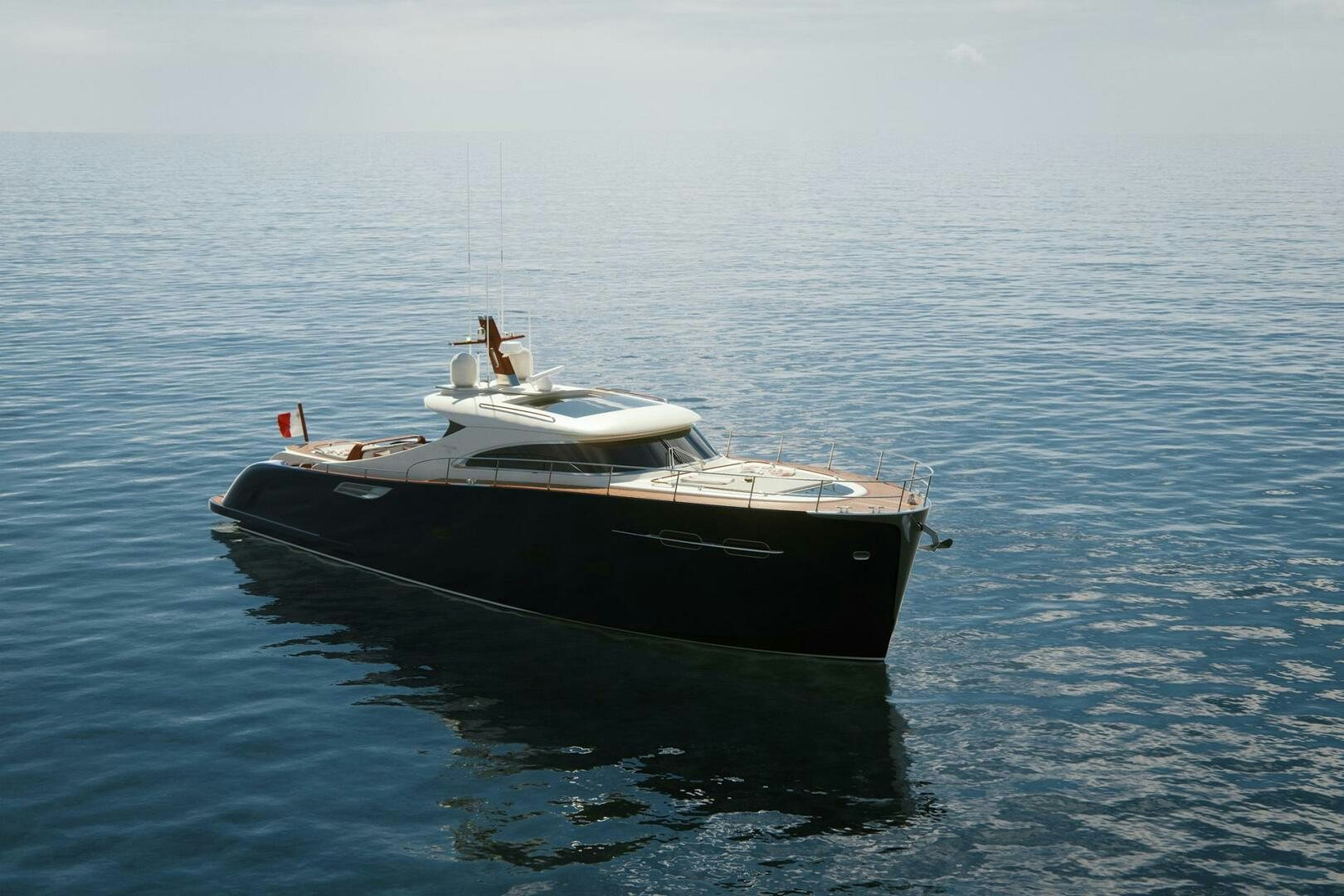a boat in the water aboard CORMORANT Yacht for Sale