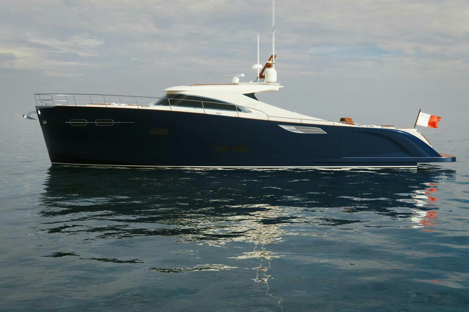 a boat on the water aboard CORMORANT Yacht for Sale