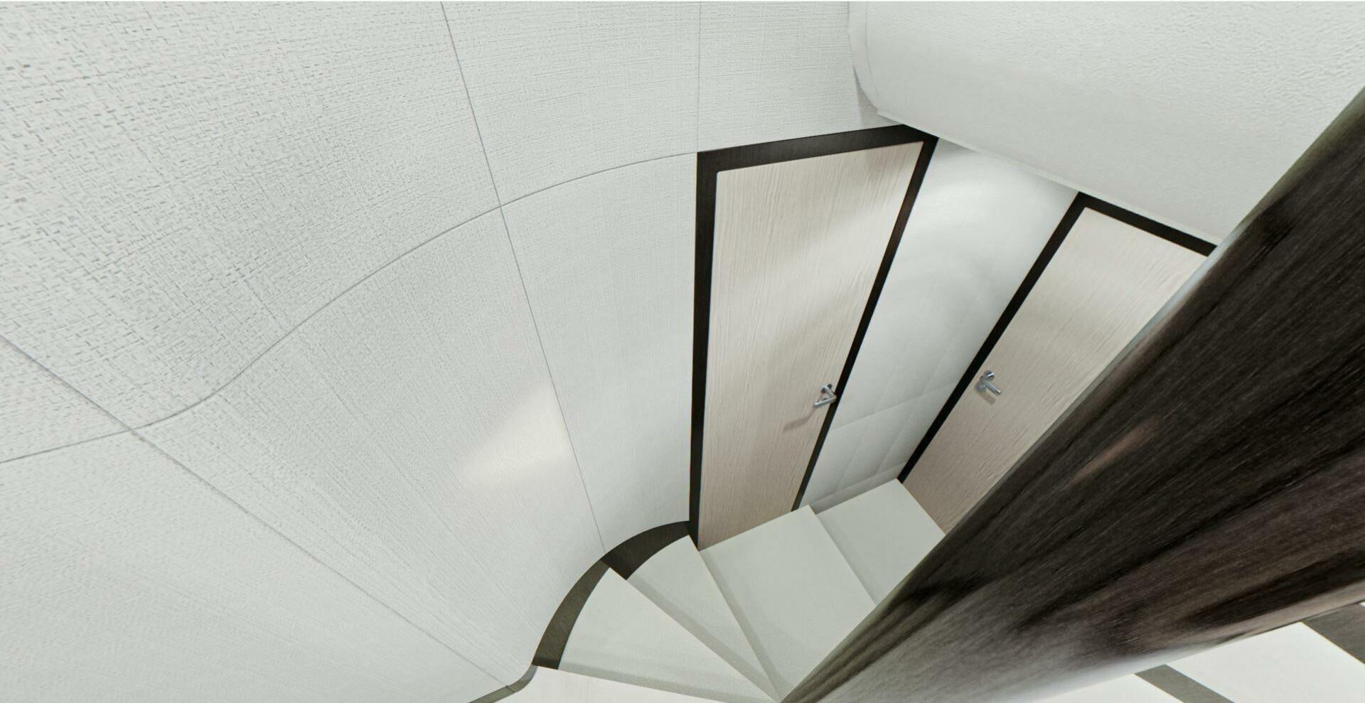 a mirror on a tile floor aboard CORMORANT Yacht for Sale