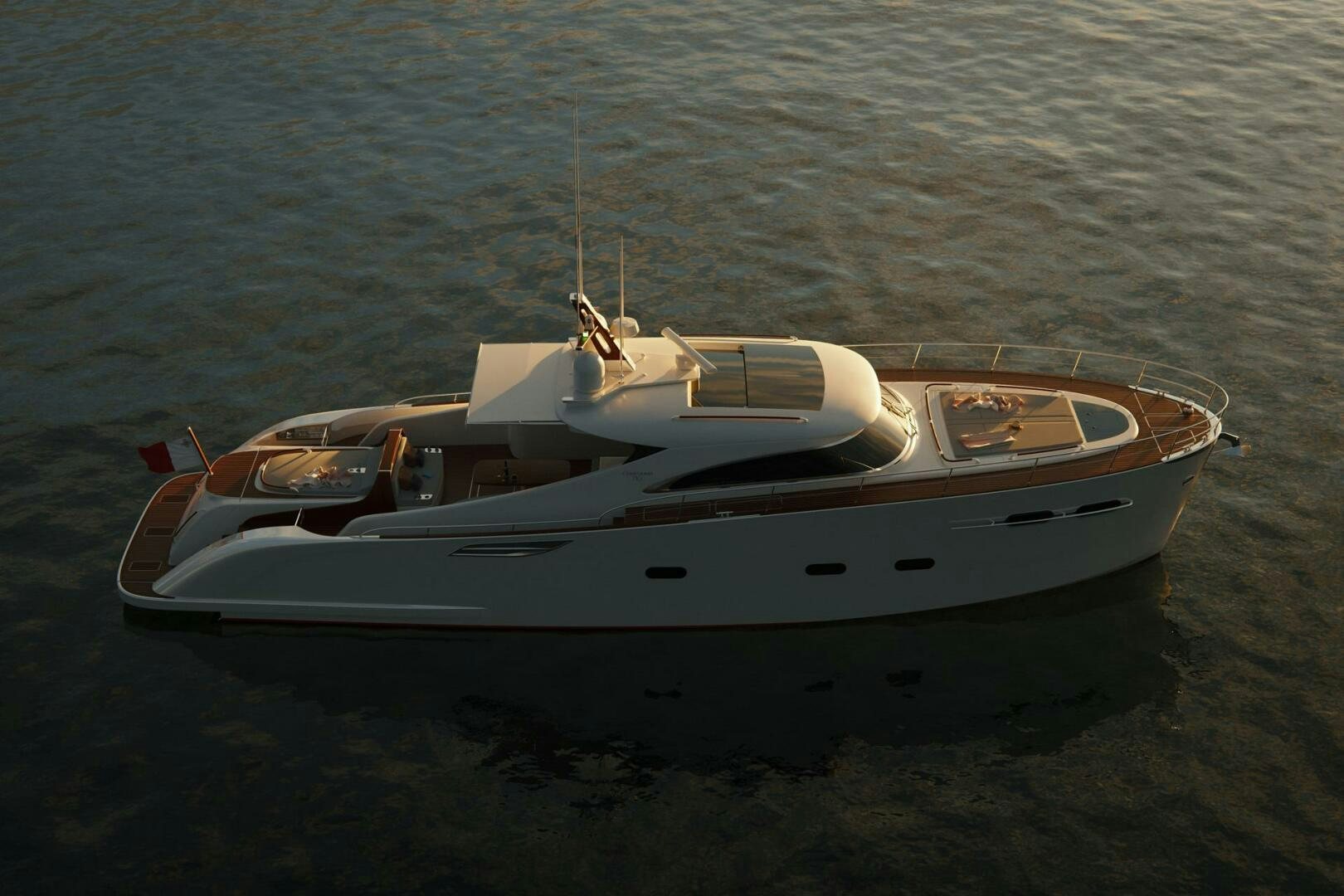 a boat on the water aboard CORMORANT Yacht for Sale