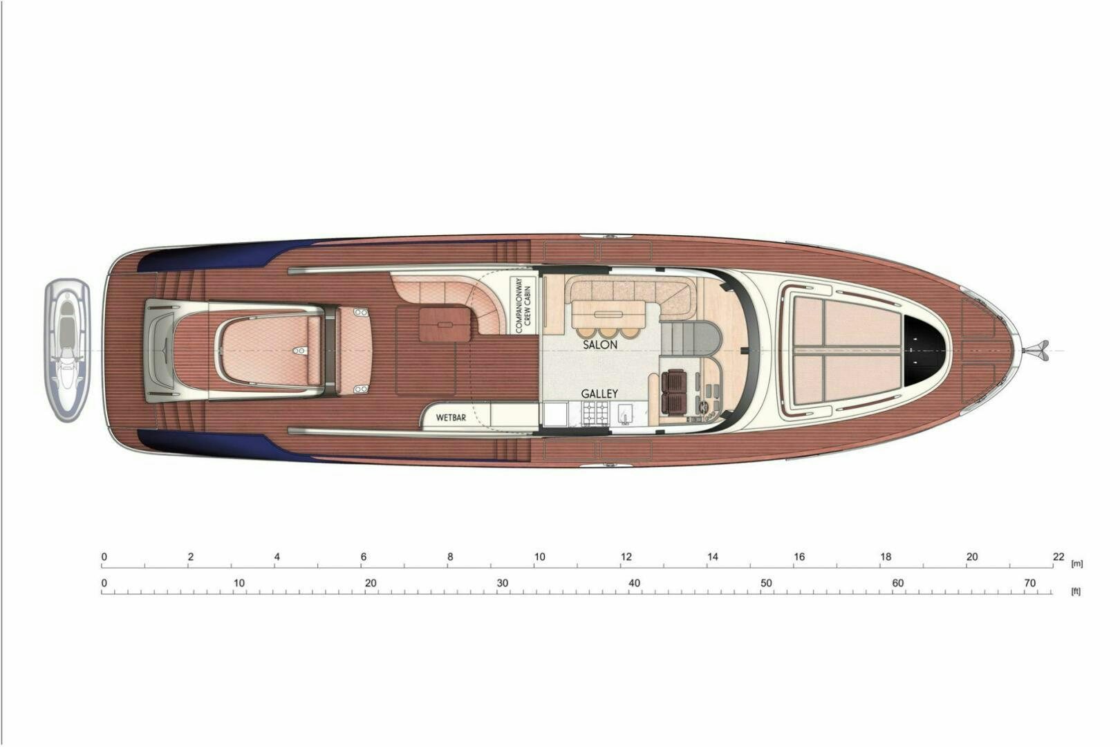 graphical user interface aboard CORMORANT Yacht for Sale