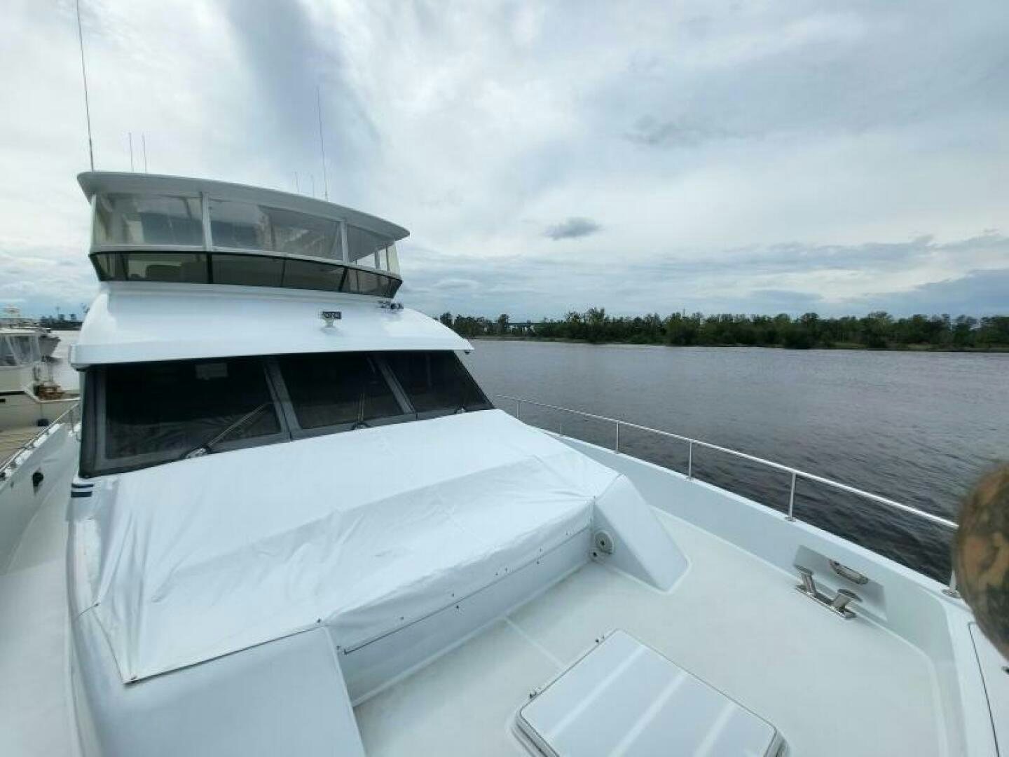 a boat on the water aboard MAR JON Yacht for Sale