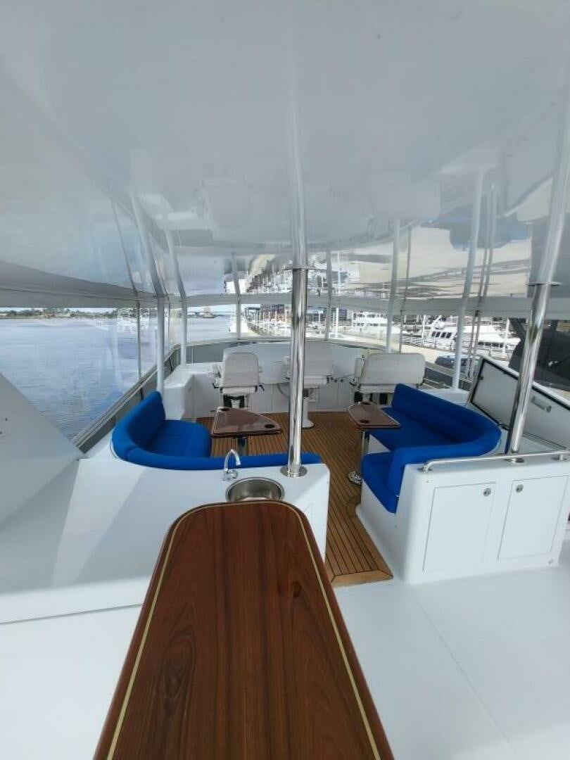a boat on the water aboard MAR JON Yacht for Sale