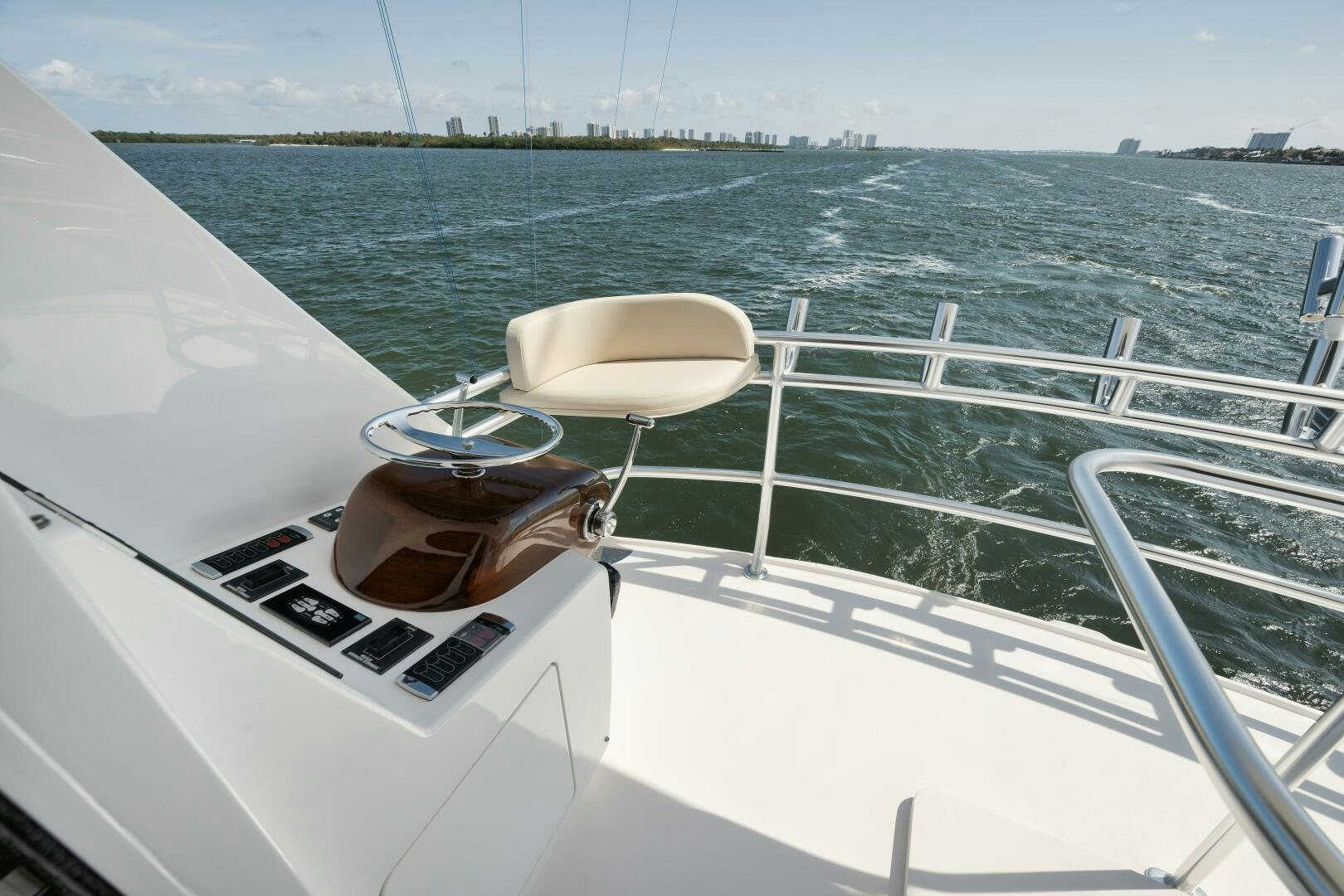 a boat on the water aboard DOUBLE SHOT Yacht for Sale