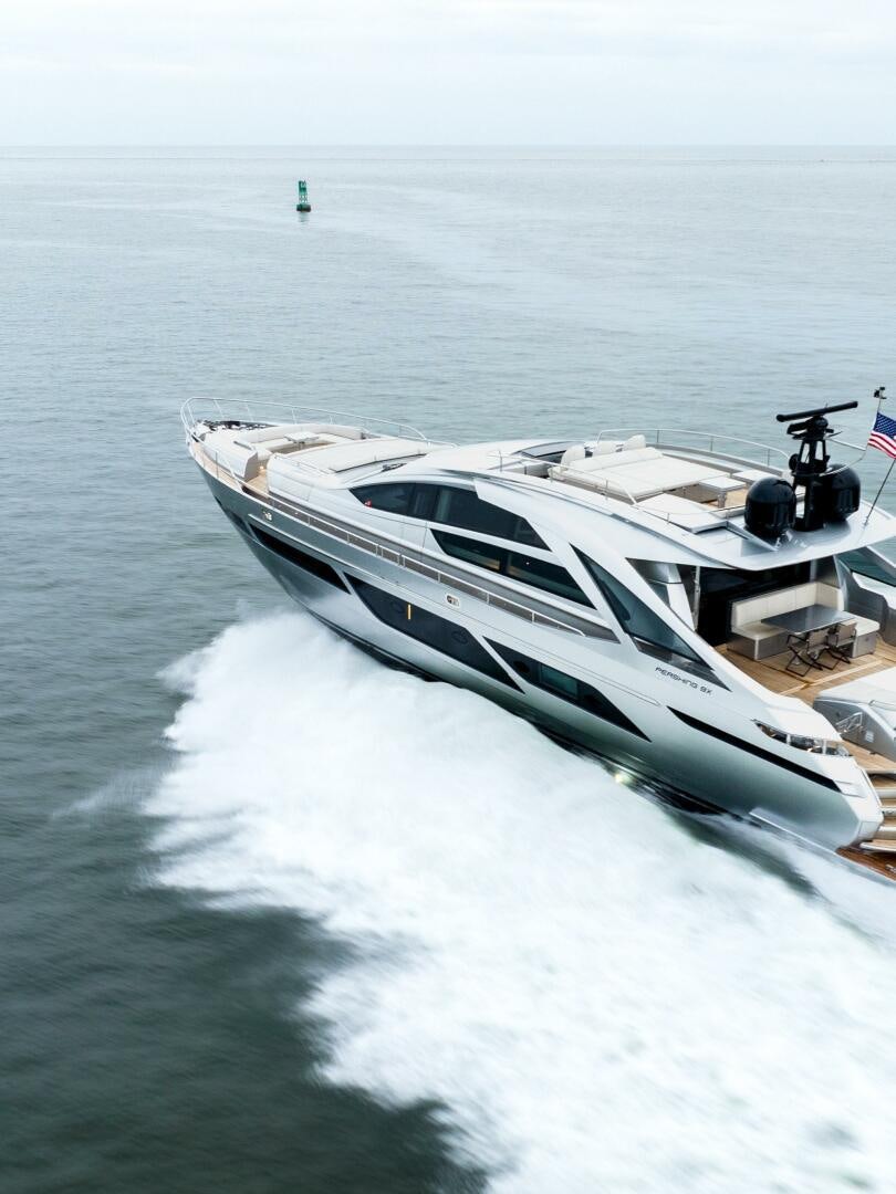 a boat on the water aboard STALLION Yacht for Sale