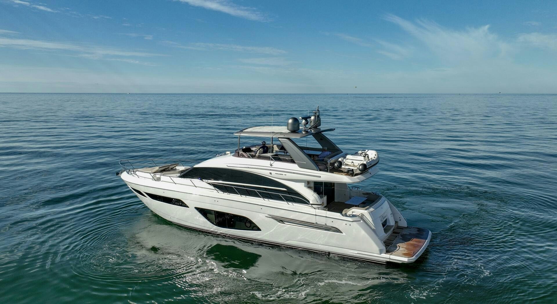 a boat on the water aboard THE O SHEAUX Yacht for Sale