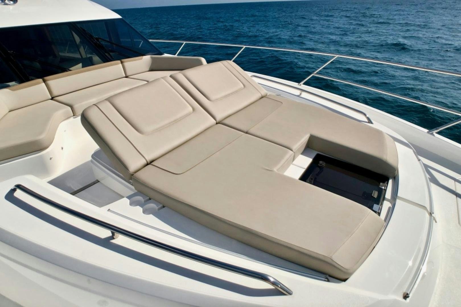 a white boat on the water aboard THE O SHEAUX Yacht for Sale