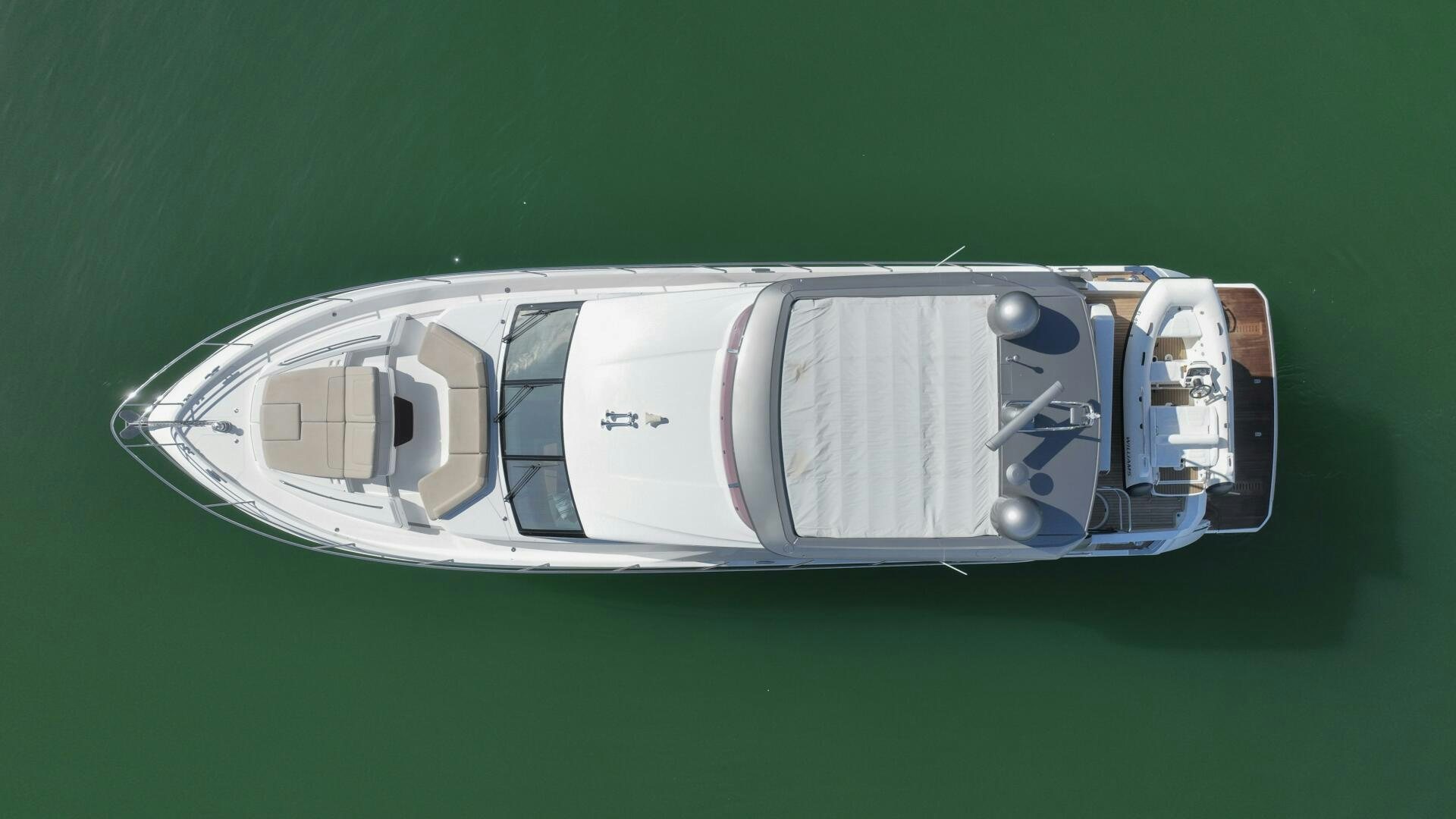 a close-up of a white device aboard THE O SHEAUX Yacht for Sale