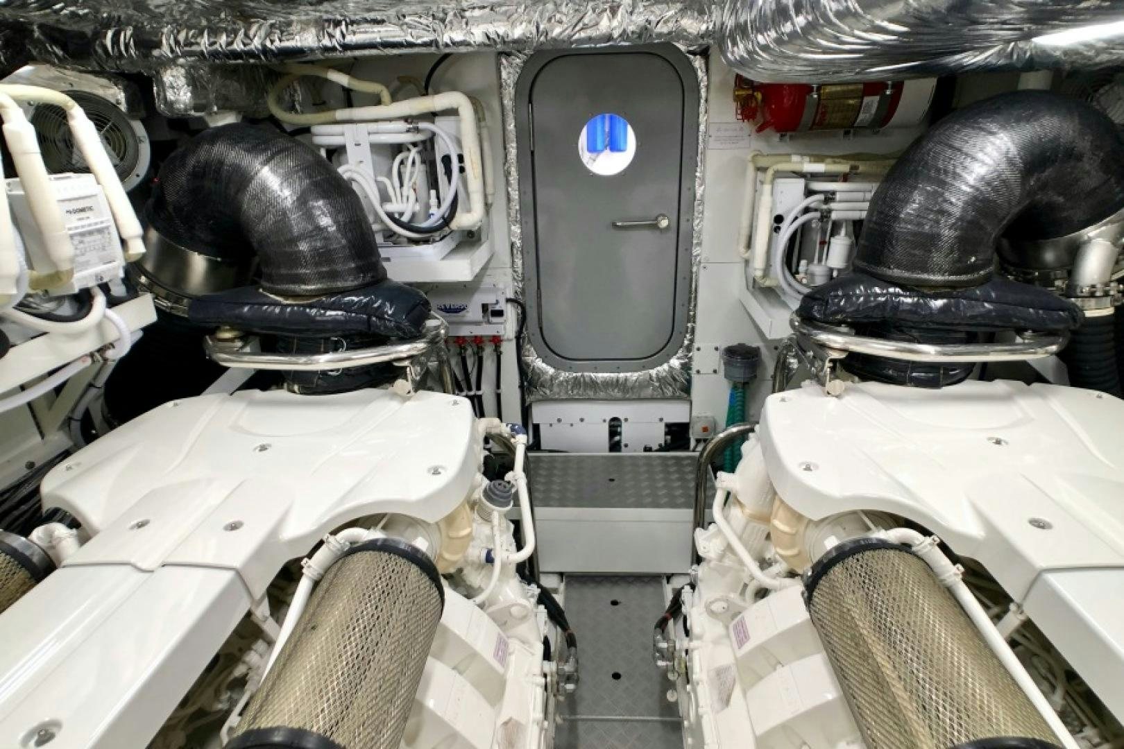 a car with a large metal cylinder aboard THE O SHEAUX Yacht for Sale