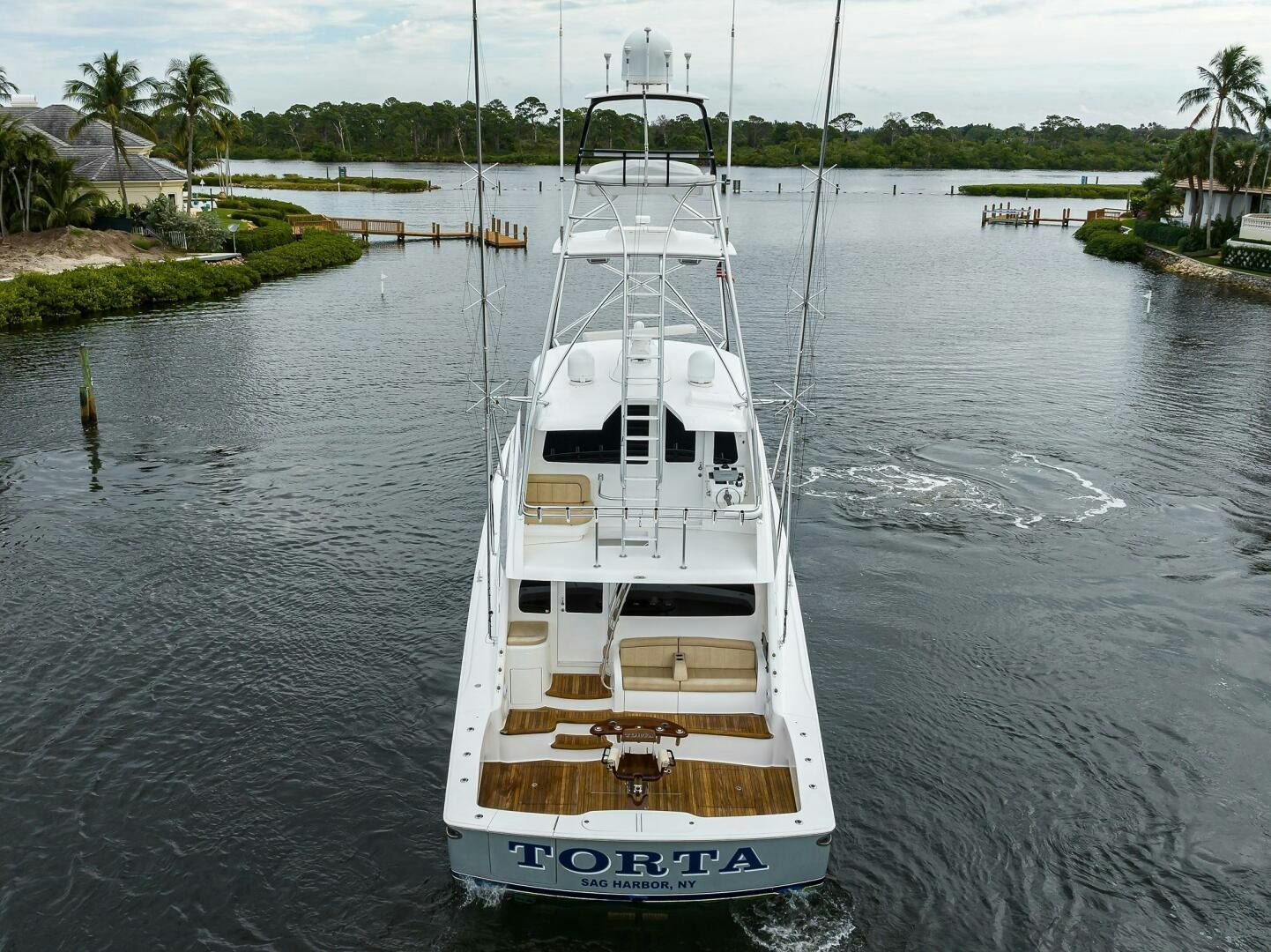 a boat on the water aboard TORTA Yacht for Sale