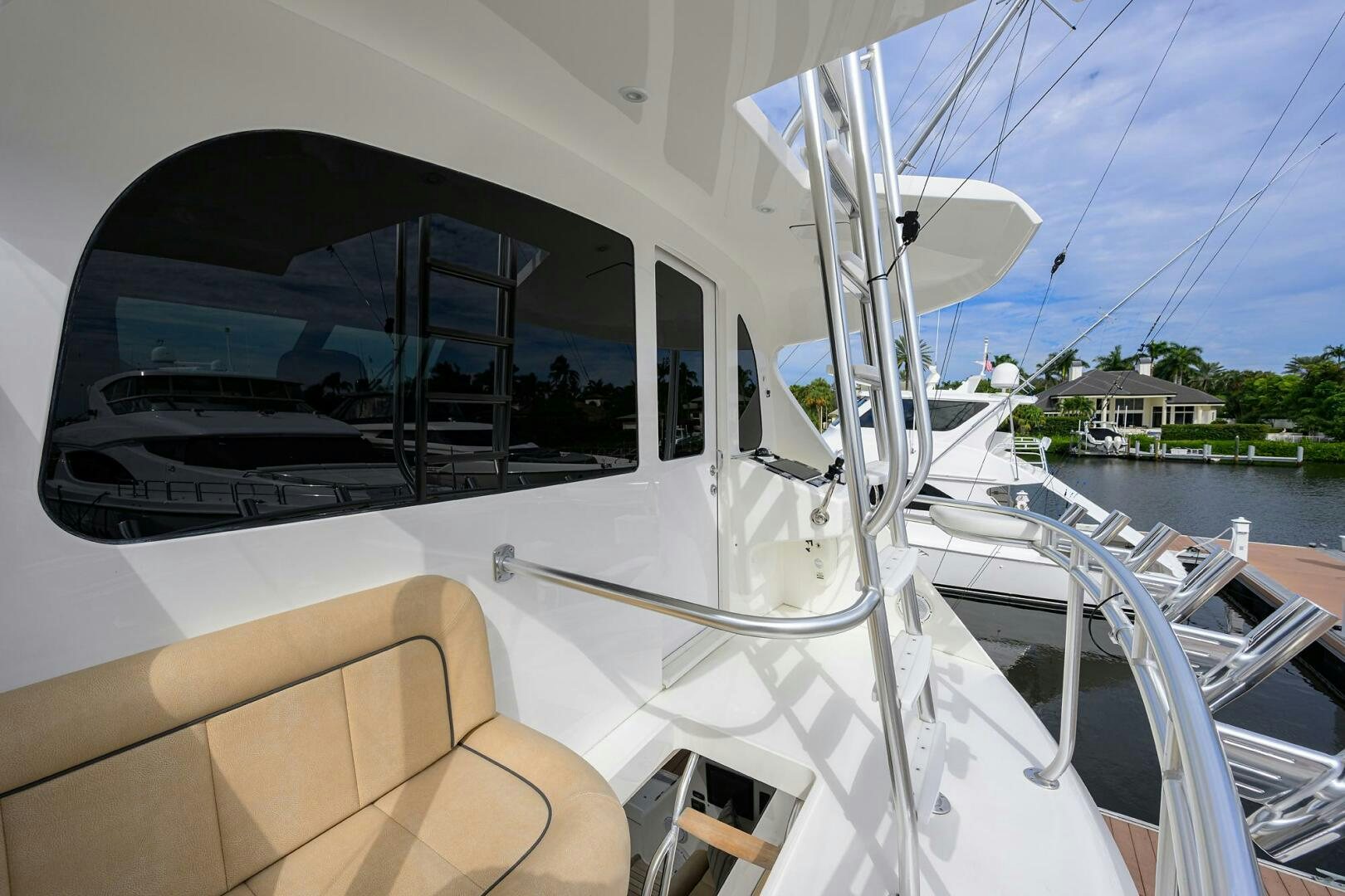 the inside of a boat aboard TORTA Yacht for Sale