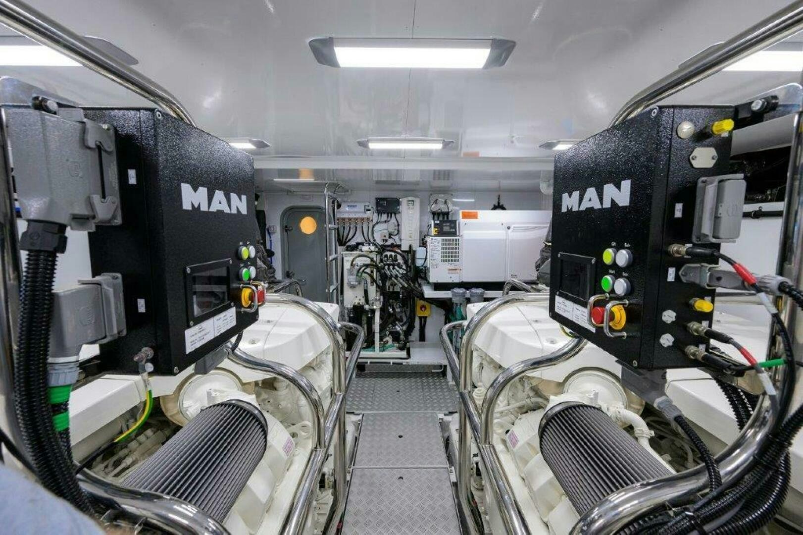 inside of a vehicle aboard TARHEEL Yacht for Sale