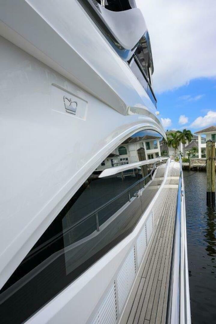 a boat on the water aboard TARHEEL Yacht for Sale