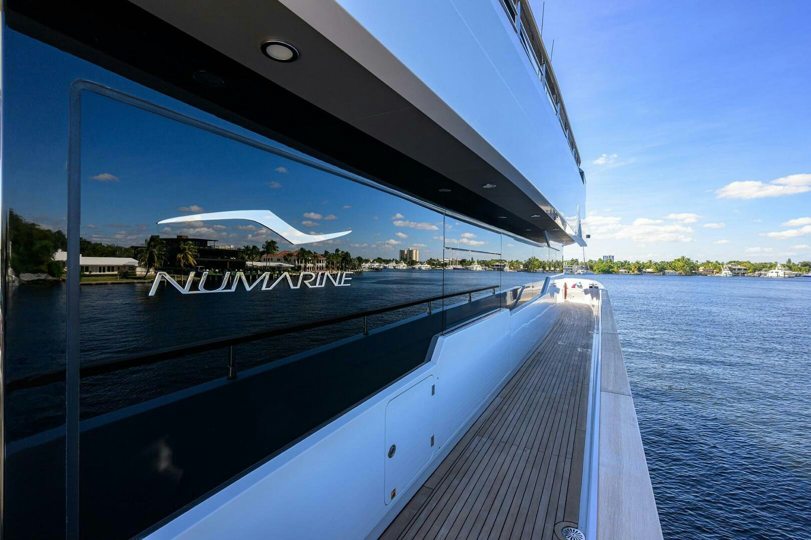 a boat on the water aboard AMORE Yacht for Sale