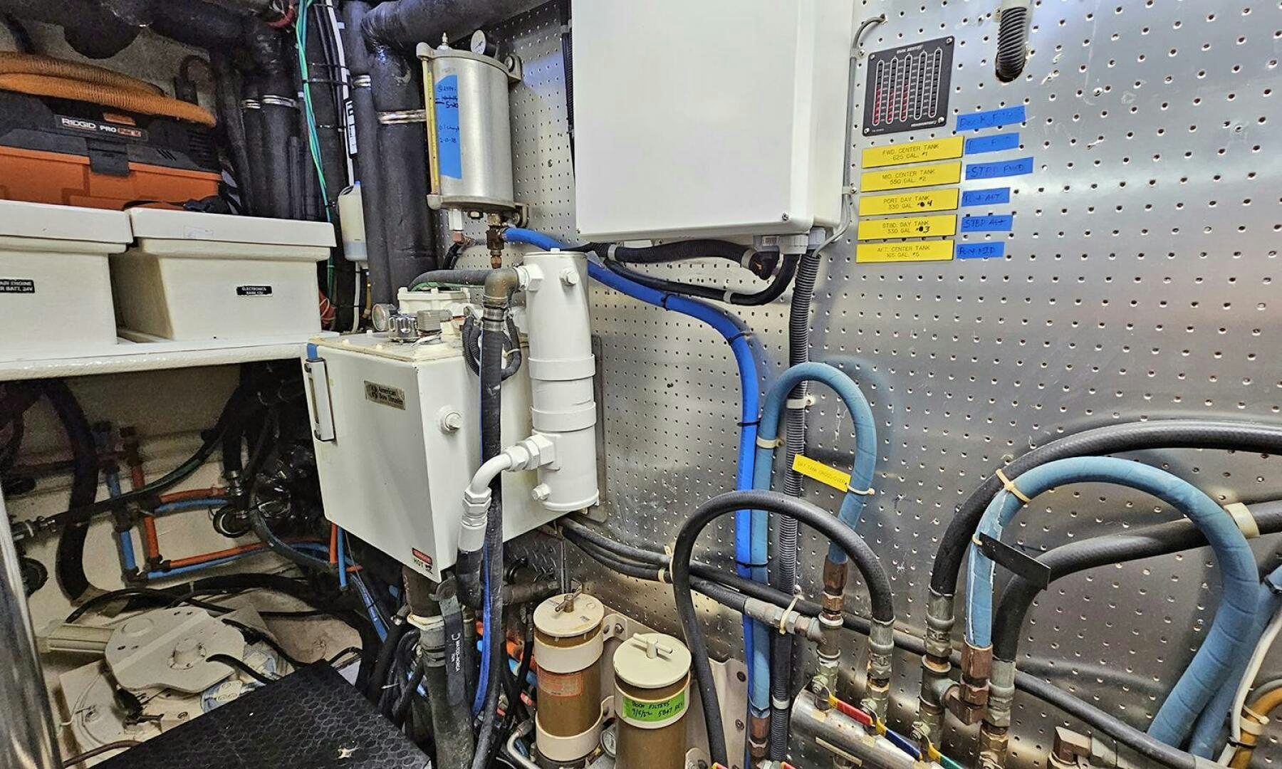 a machine with wires aboard SHAMROCK Yacht for Sale