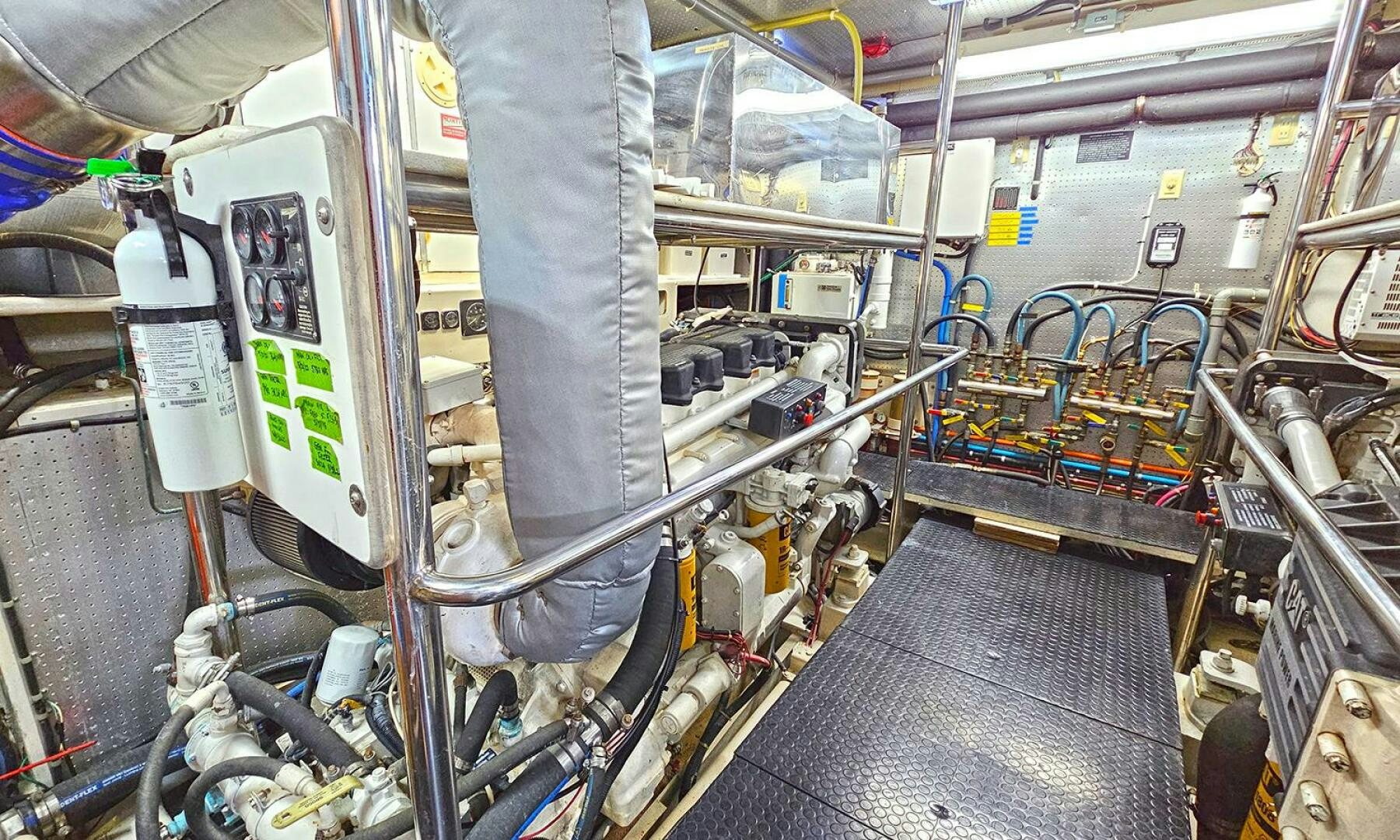 a machine with wires aboard SHAMROCK Yacht for Sale