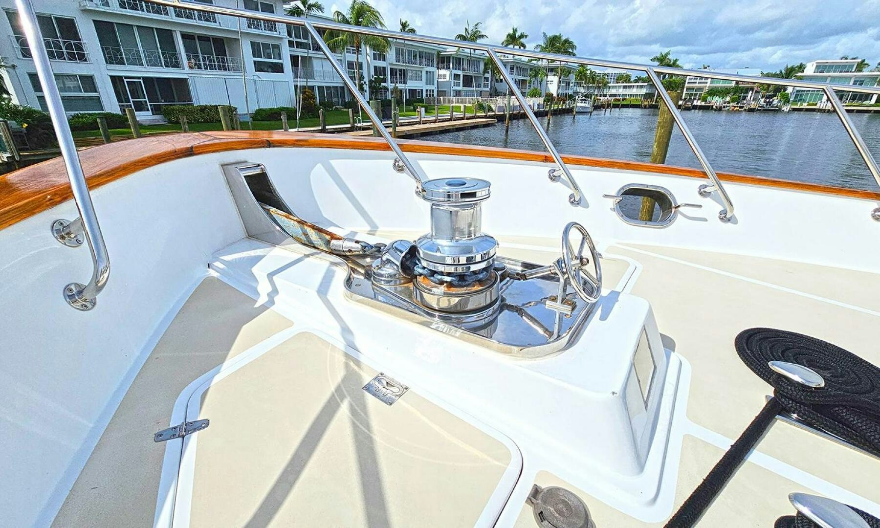 a boat on the water aboard SHAMROCK Yacht for Sale