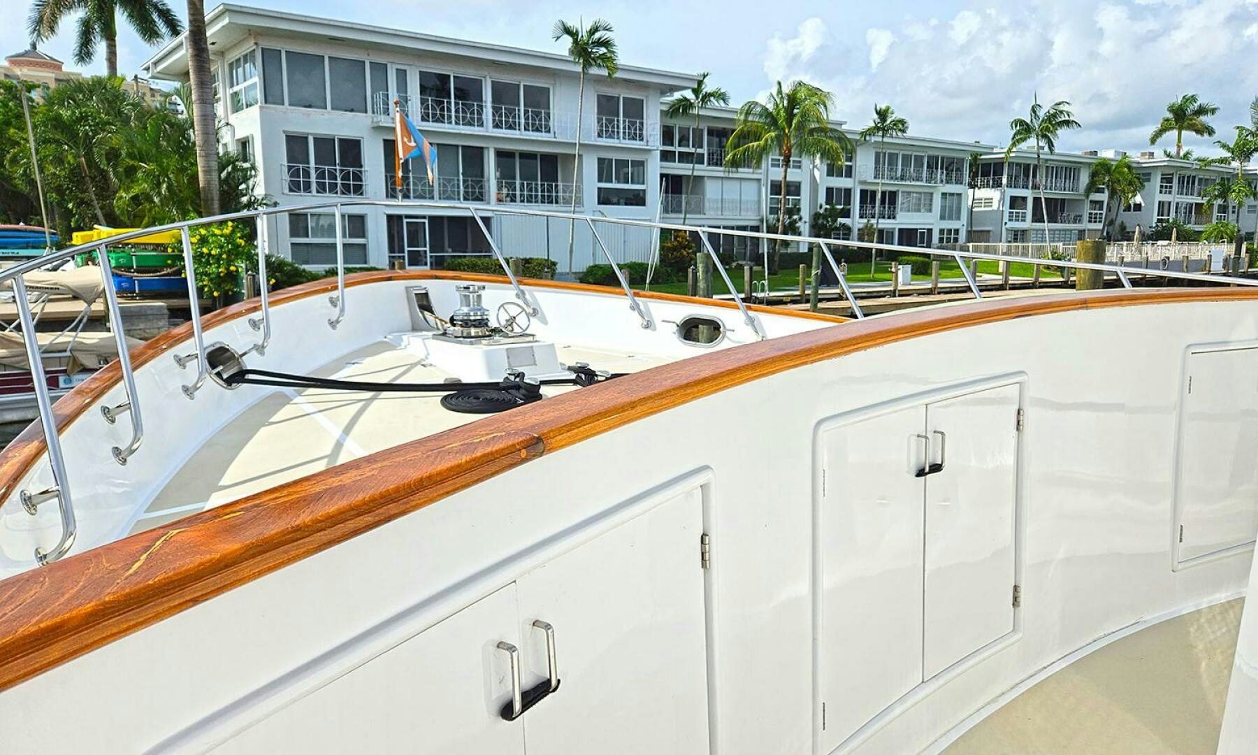 a boat on the water aboard SHAMROCK Yacht for Sale
