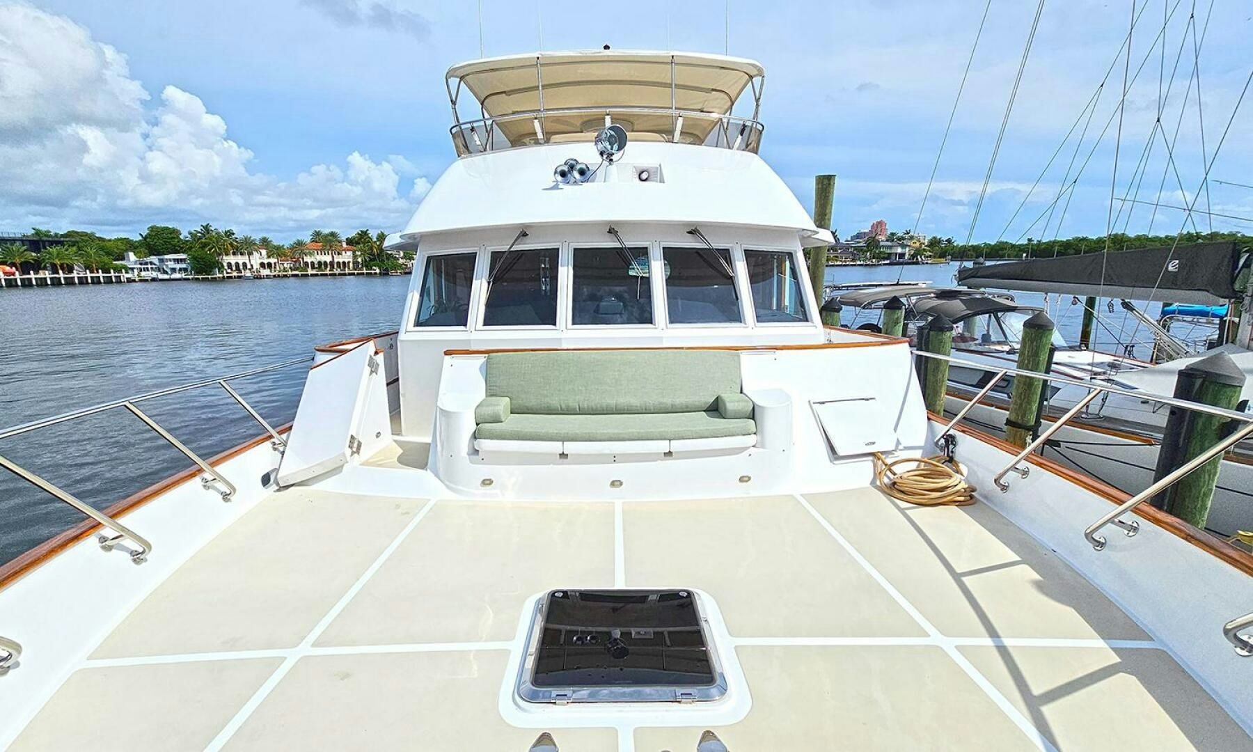 a boat on the water aboard SHAMROCK Yacht for Sale