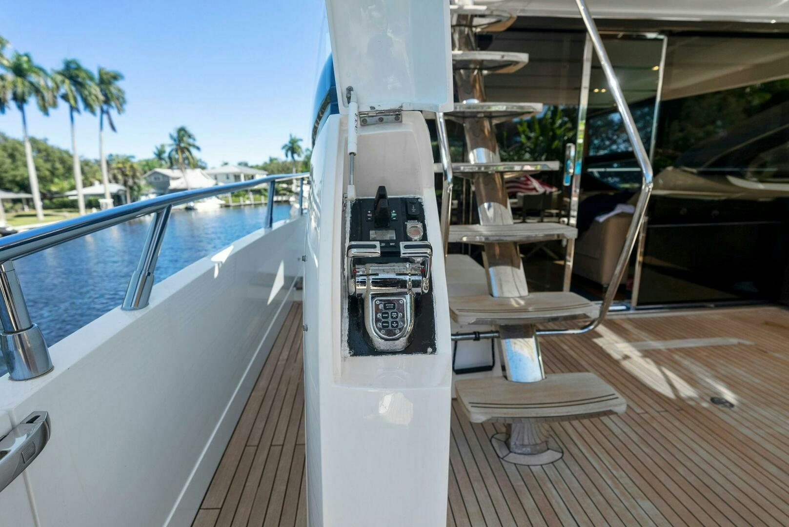 a boat on the water aboard WOODY Yacht for Sale