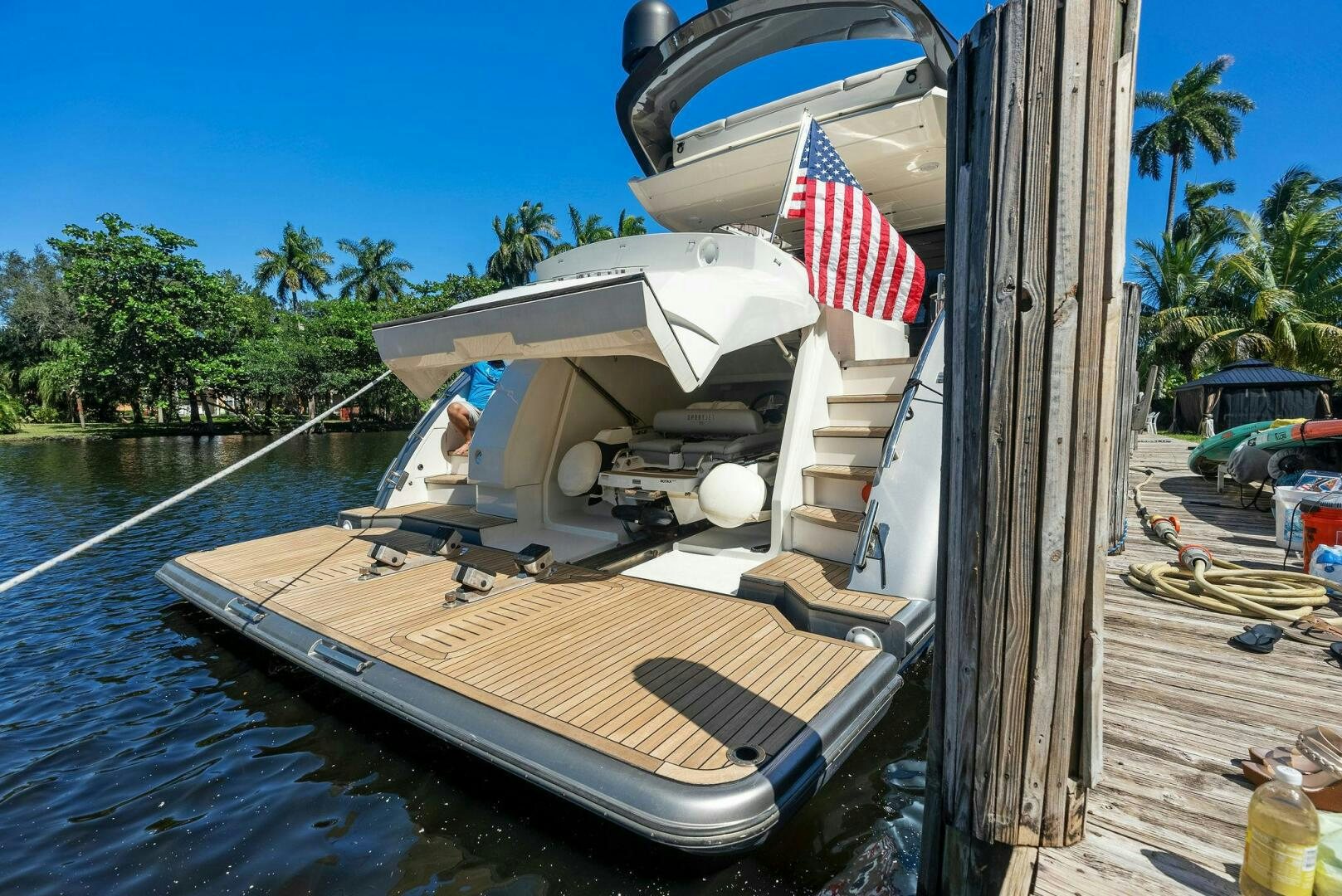 a boat on the water aboard WOODY Yacht for Sale