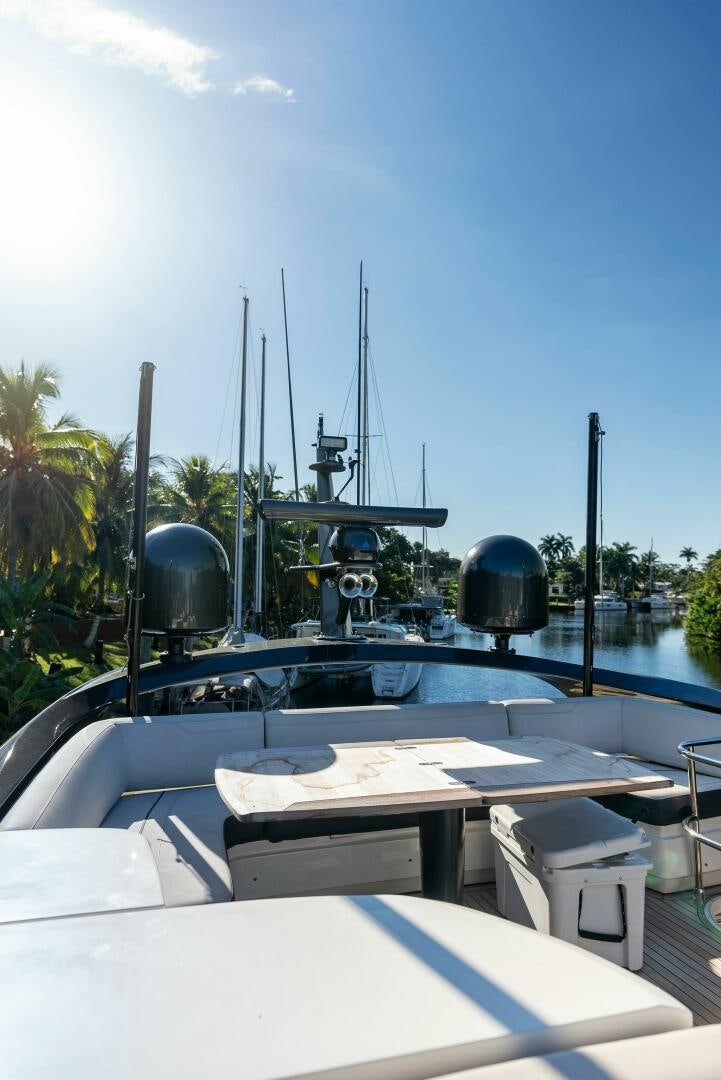 a boat on the water aboard WOODY Yacht for Sale