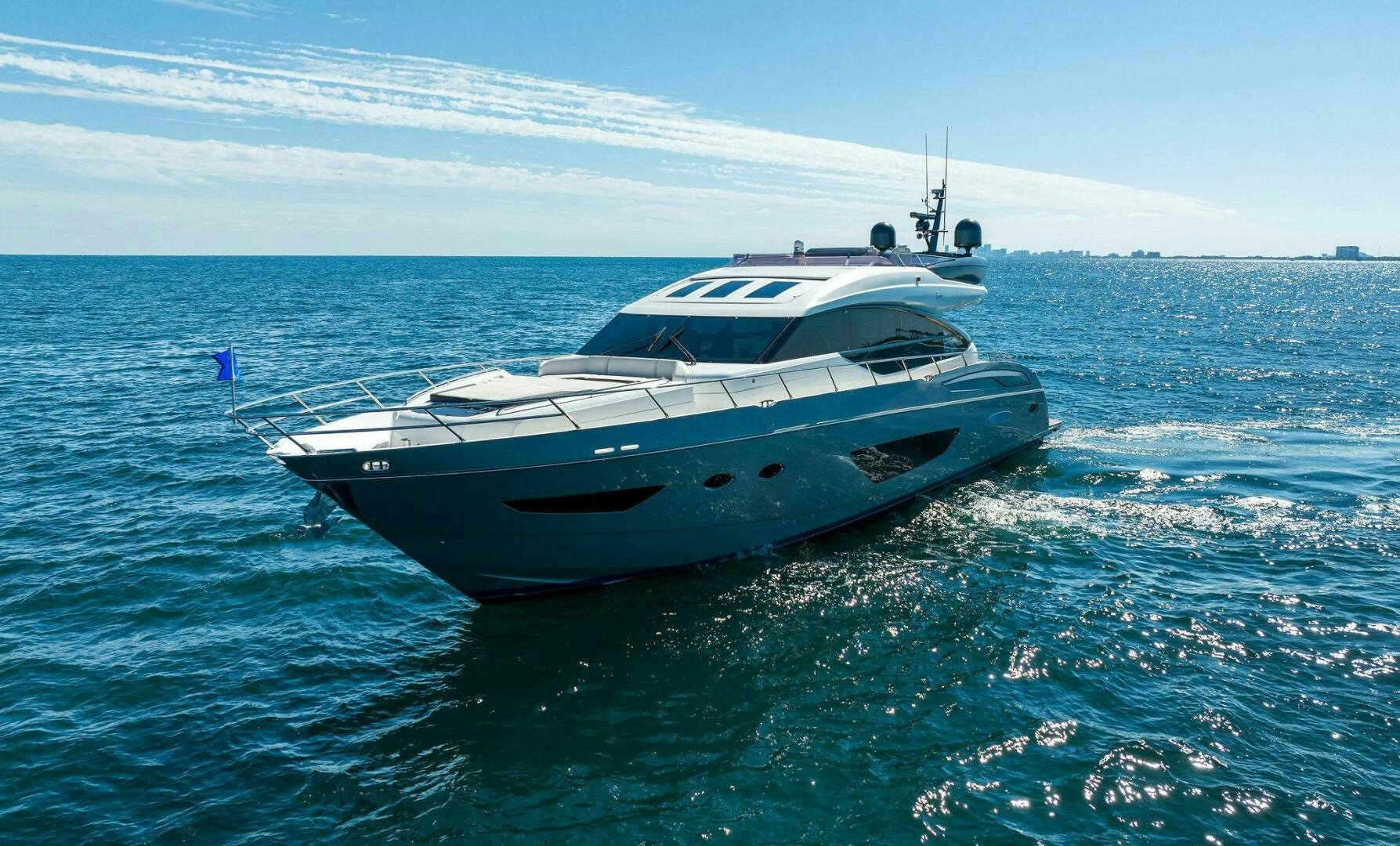 a boat in the water aboard WOODY Yacht for Sale