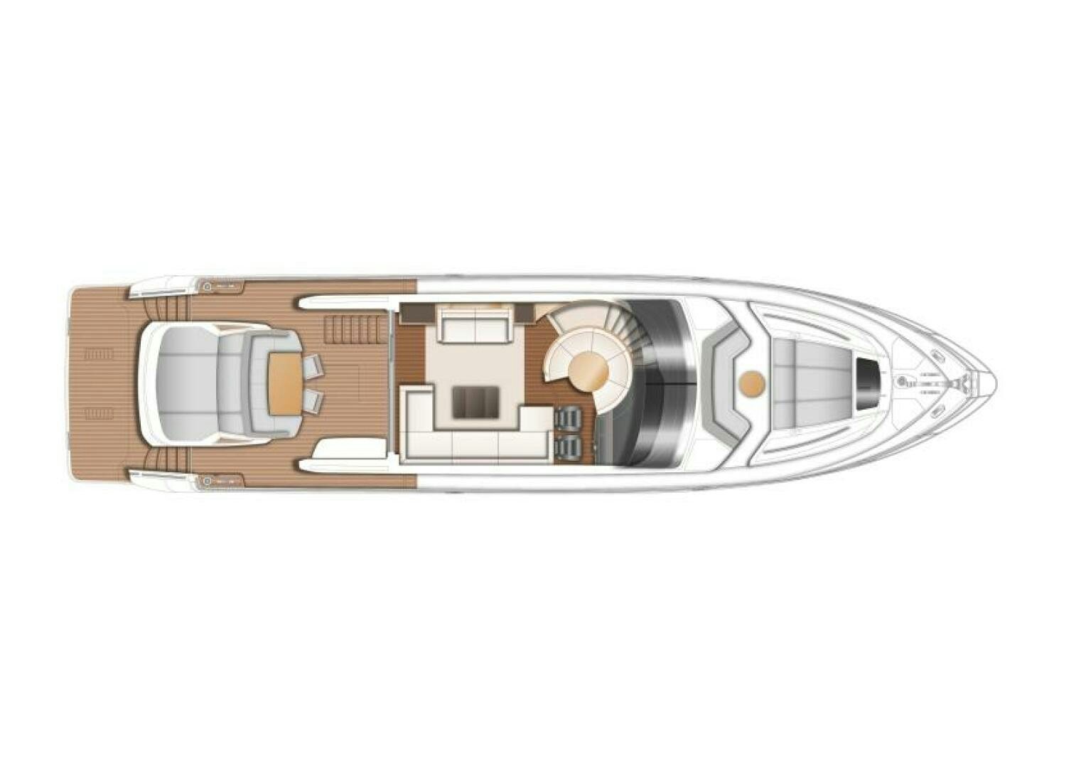 engineering drawing aboard WOODY Yacht for Sale