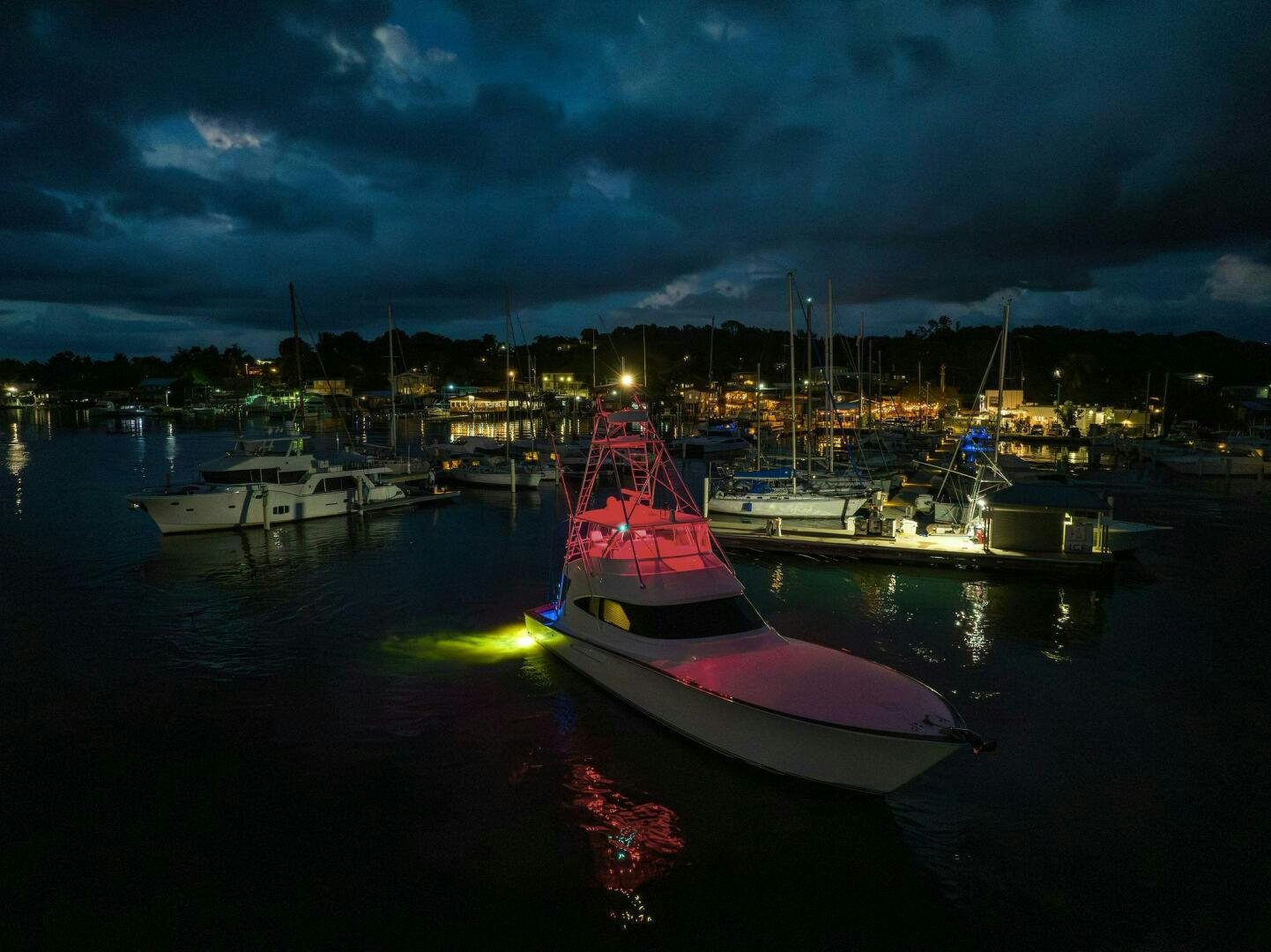 boats in the water aboard PLAN B Yacht for Sale