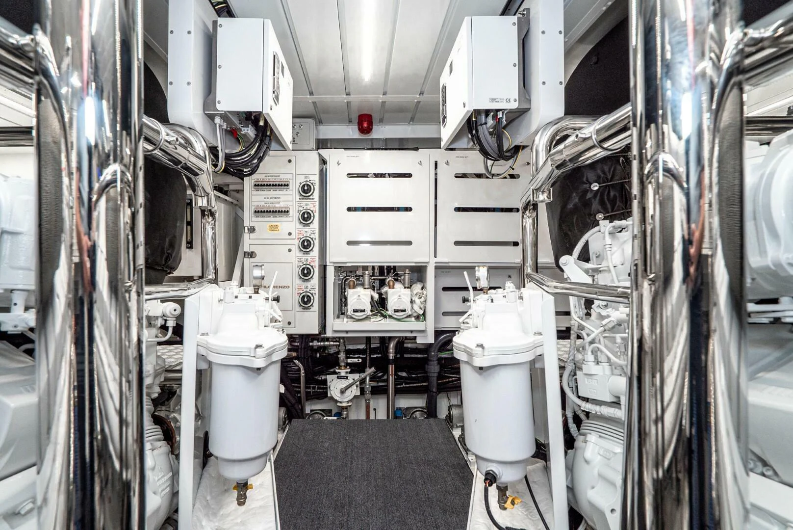 a room with equipment and equipment aboard GENOA Yacht for Sale