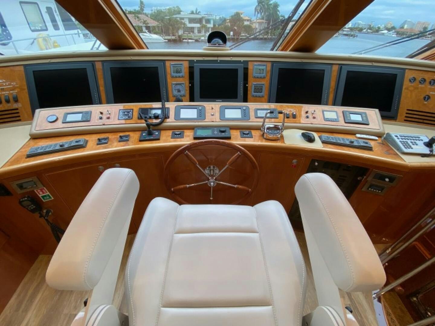 inside of a vehicle aboard BRANDI WINE Yacht for Sale