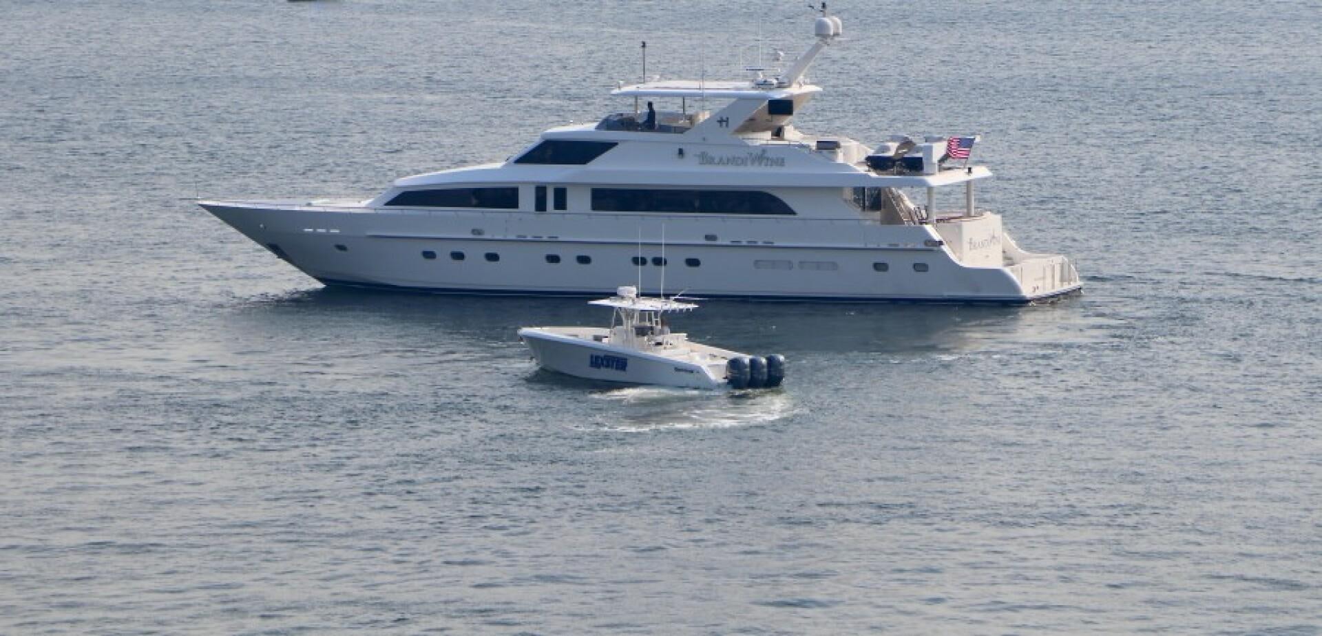 a boat on the water aboard BRANDI WINE Yacht for Sale