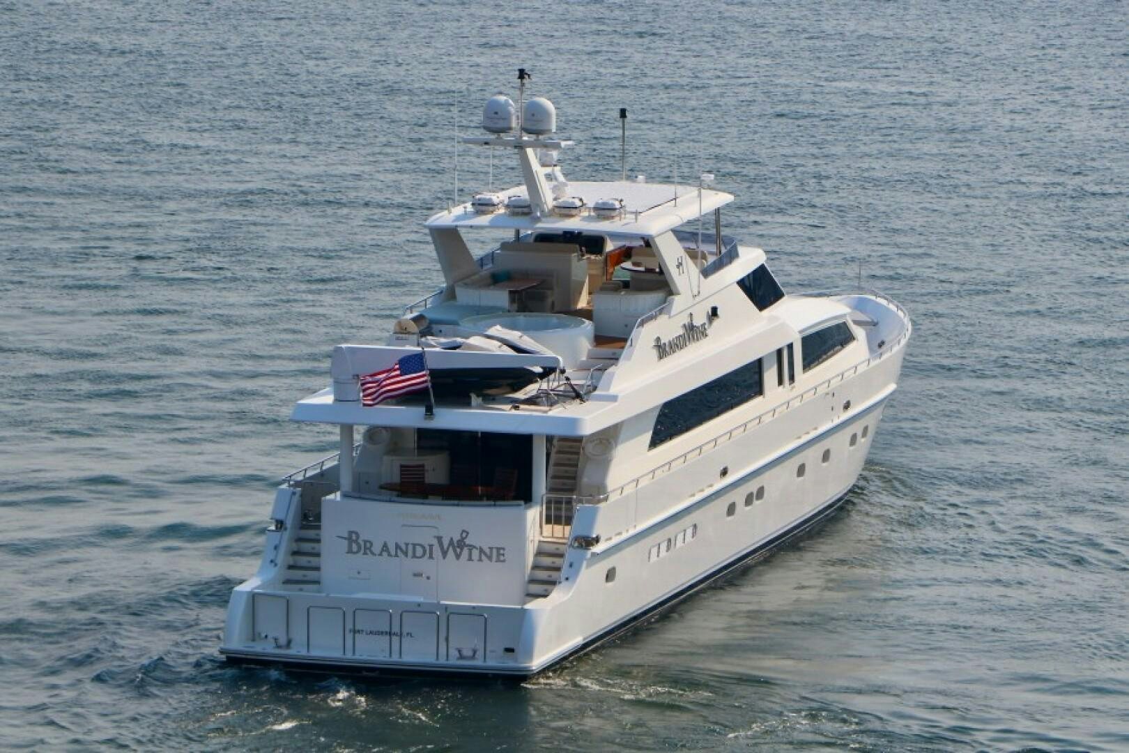 a boat in the water aboard BRANDI WINE Yacht for Sale