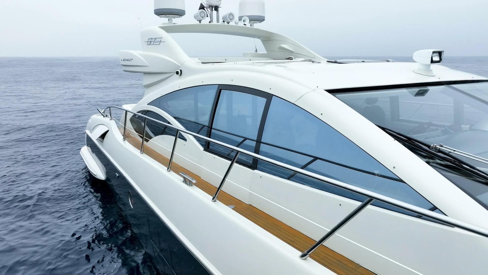 a boat on the water aboard BOAT Yacht for Sale